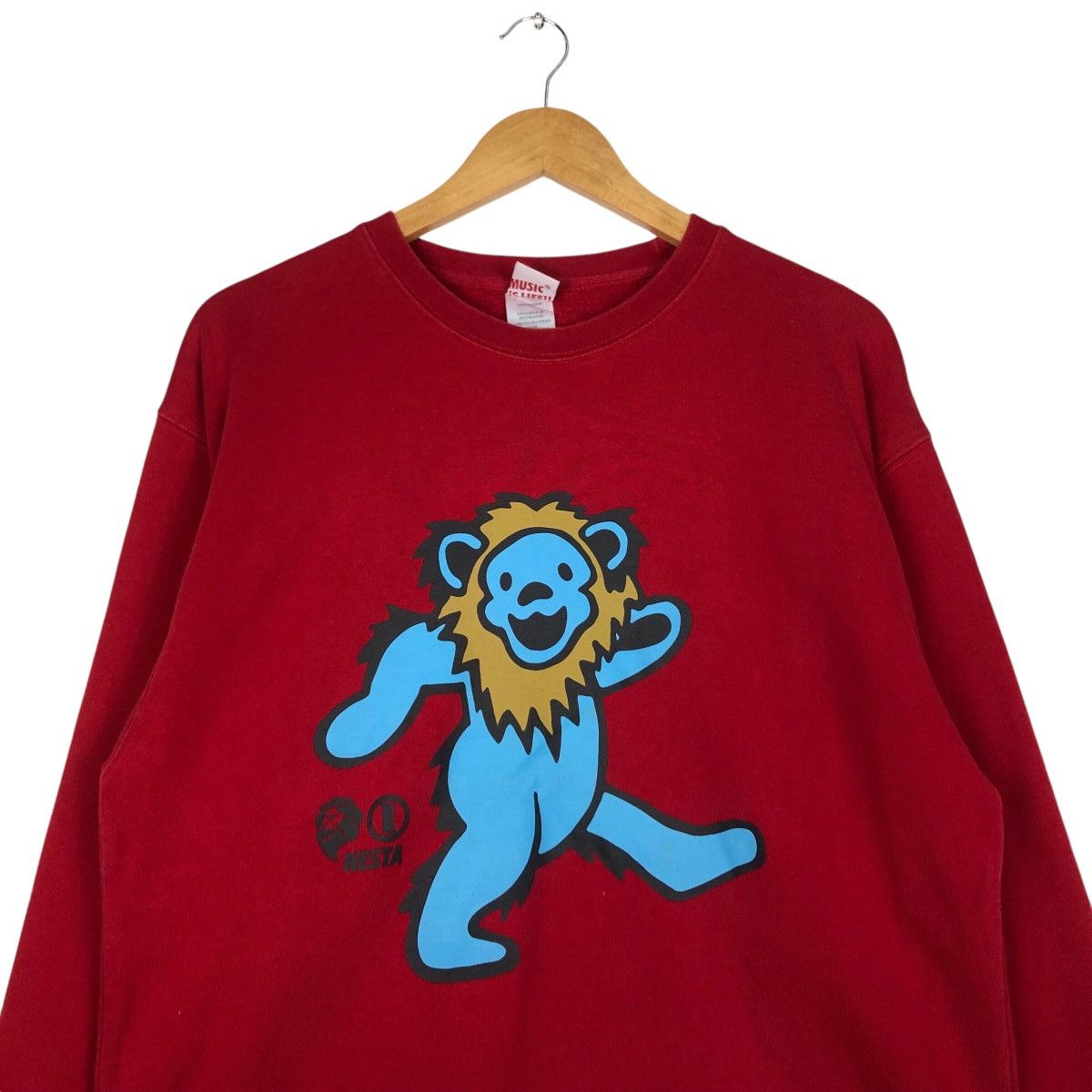 Japanese Brand × Vintage Rare NESTA sweatshirt 90S streetwear Vintage Size US M / EU 48-50 / 2 - 2 Thumbnail