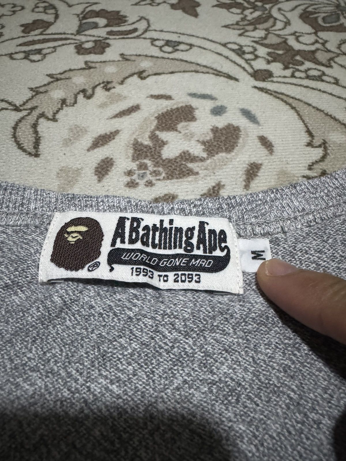 Bape Bape “College” Iconic Ape Head Logo Theme Shirt Size US M / EU 48-50 / 2 - 5 Thumbnail
