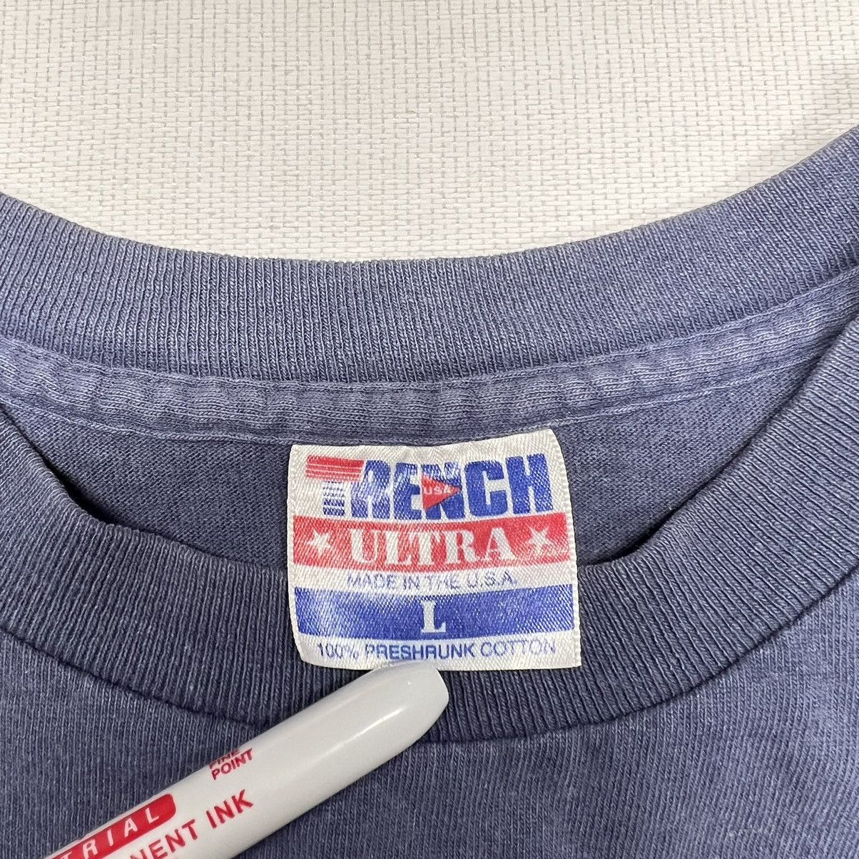 NFL × Vintage VTG Dallas Cowboys Tee Shirt Blue NFL Football Single Stitch Size US L / EU 52-54 / 3 - 9 Thumbnail
