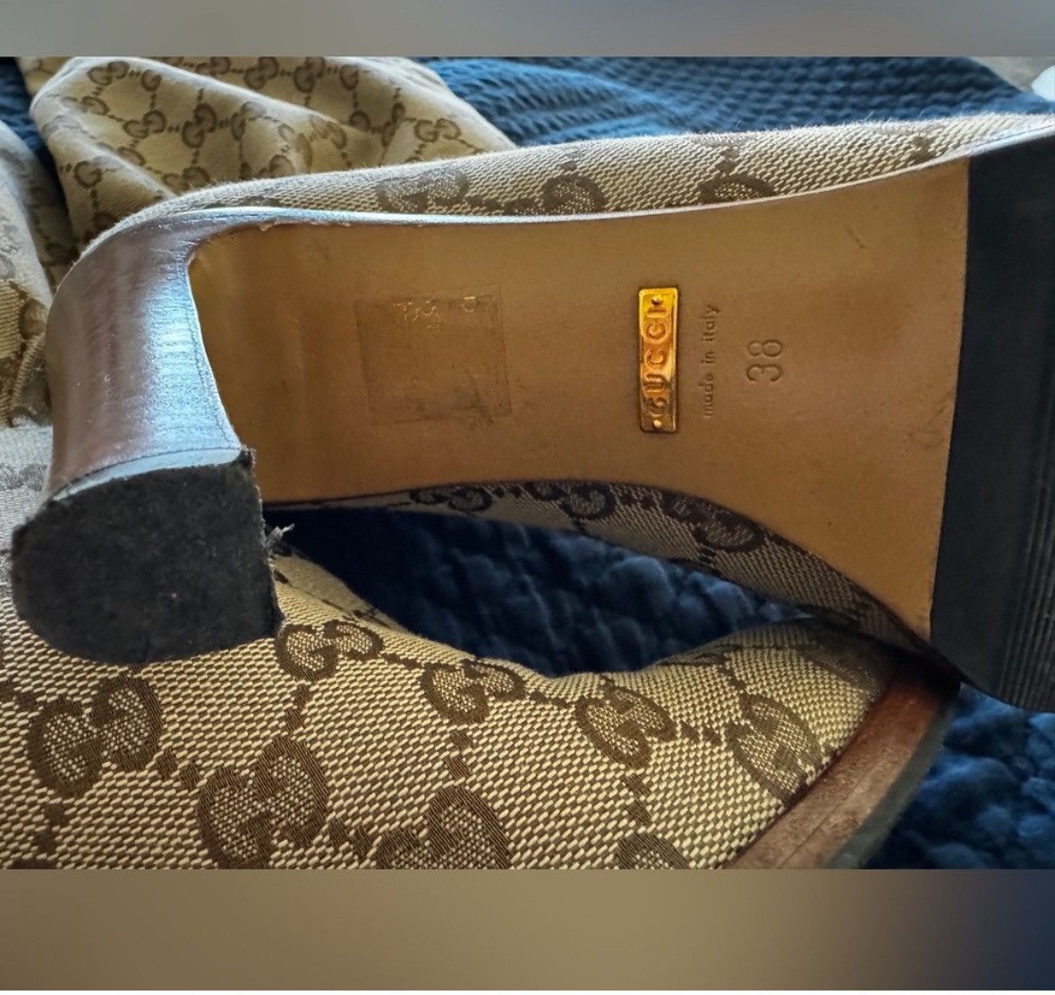 Gucci Gucci Knee High Heels Size US 8 / IT 38 - 10 Thumbnail