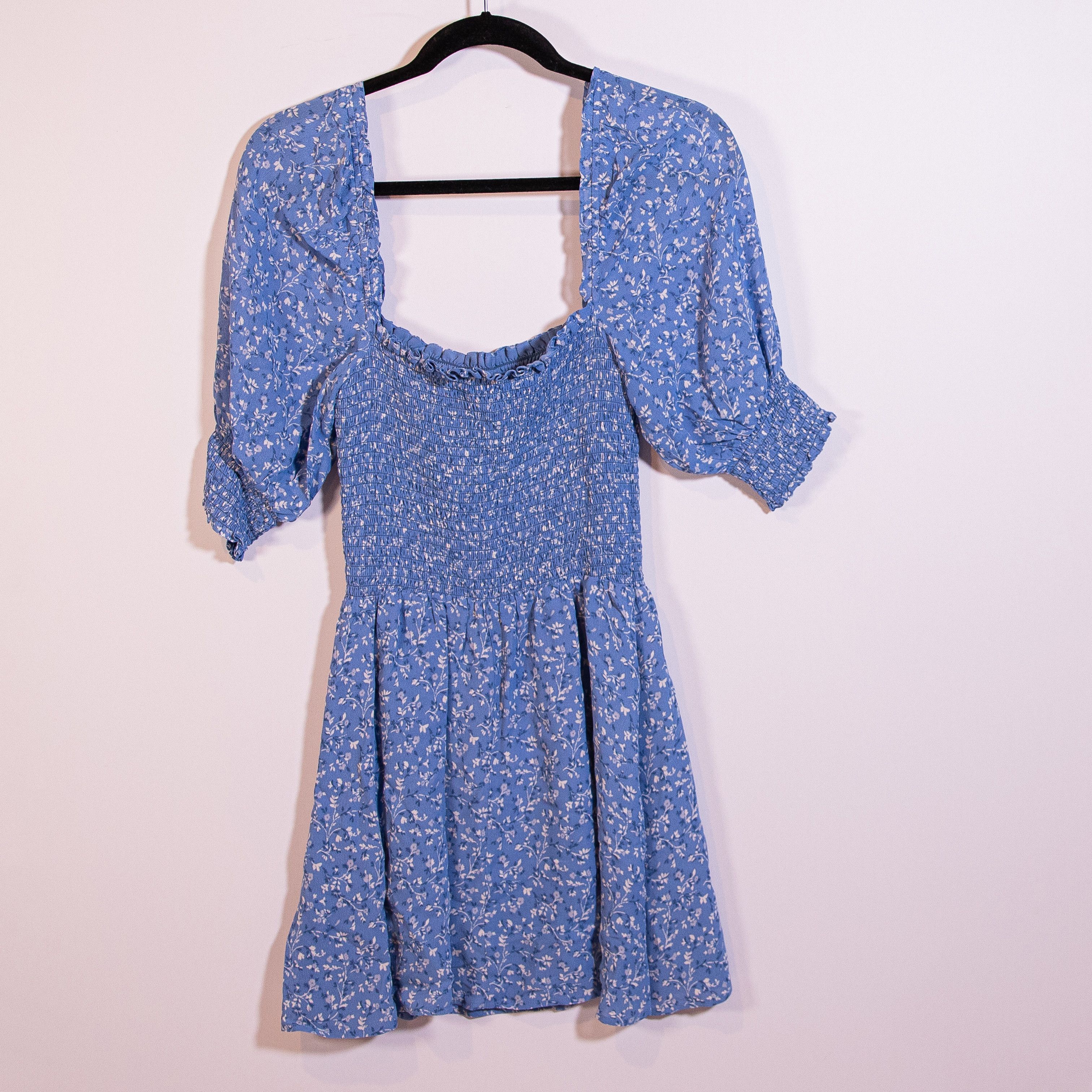 Reformation Reformation Elle Chiffon Smocked Bodice Size M / US 6-8 / IT 42-44 - 4 Thumbnail