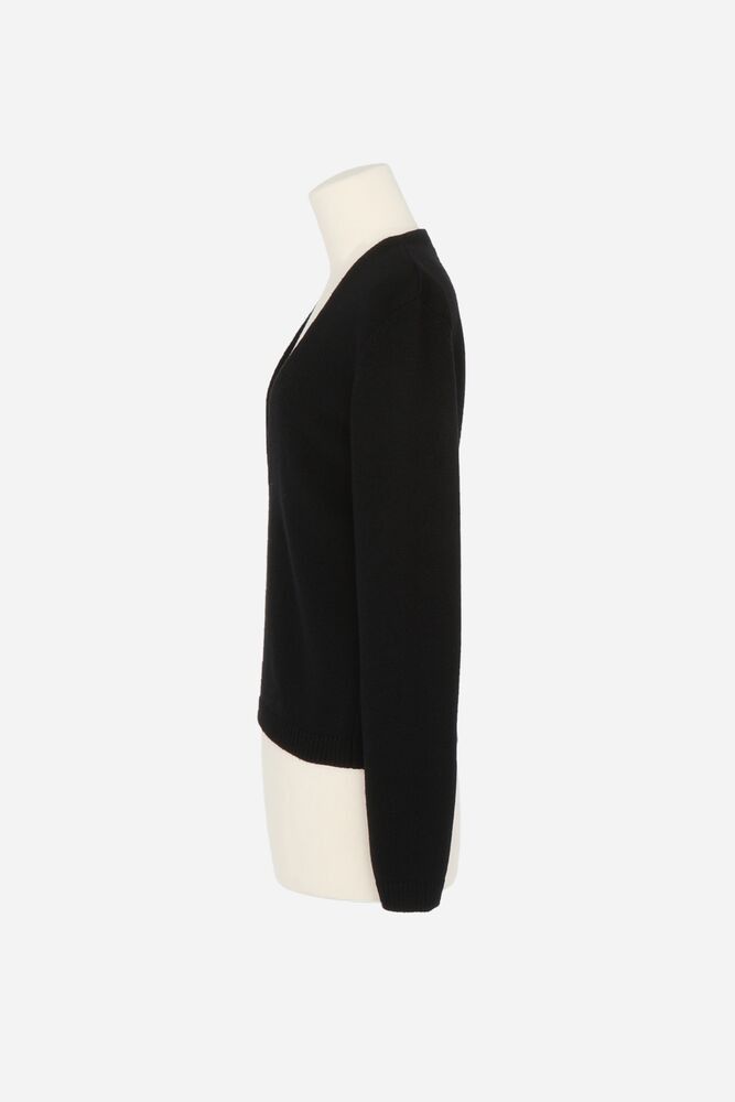 Saint Laurent Paris o1b1hav111125 Sweater in Black Size M / US 6-8 / IT 42-44 - 3 Thumbnail