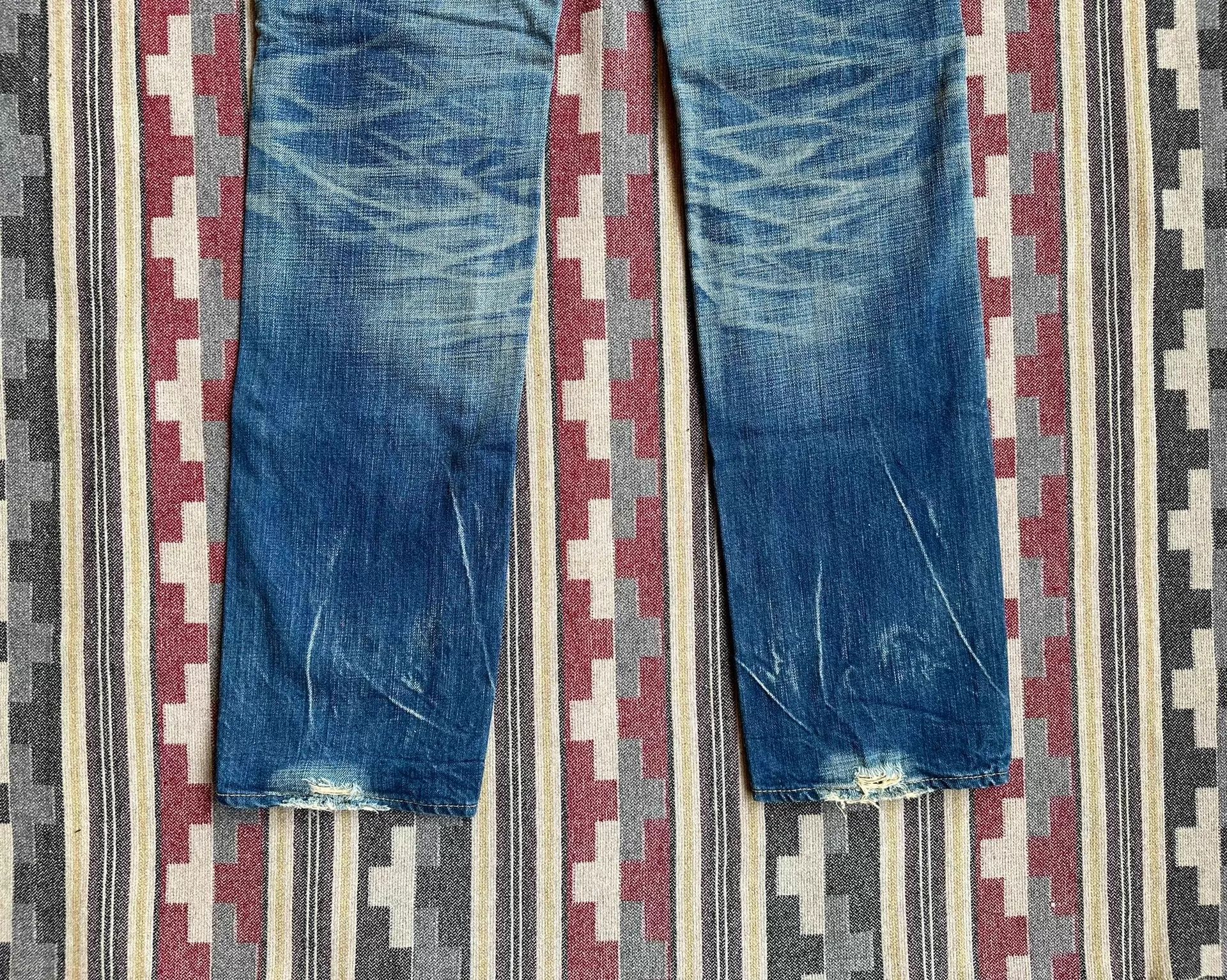 Prps Prps P43P04L vintage heavy wash whisker jeans Japan 29 new Size US 29 - 6 Thumbnail