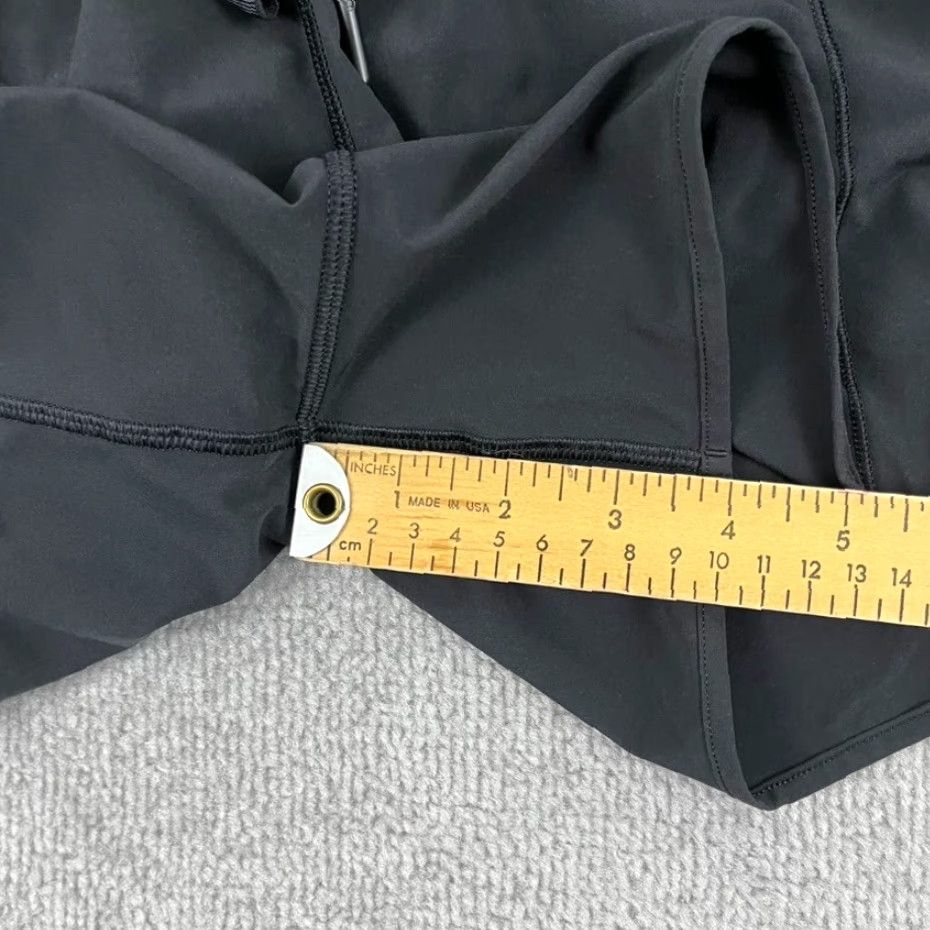 Lululemon VINTAGE Lululemon Hotty Hot Shorts Long* Womens Size 6 / 4" Black Running W7ACQT Size 28" / US 6 / IT 42 - 7 Thumbnail