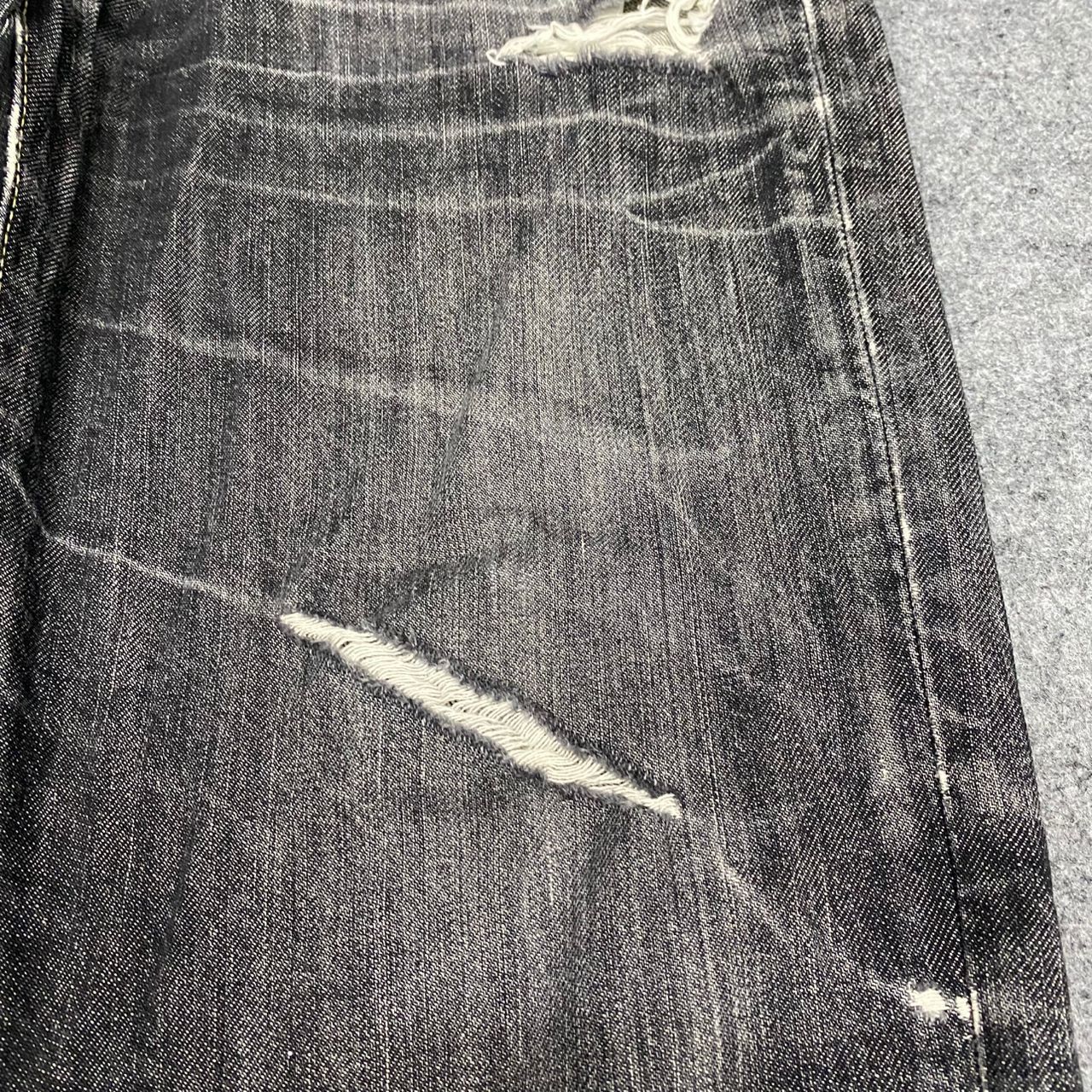 Japanese Brand 💥Best Offer💥Vintage Uniqlo Jeans Distressed Denim Size US 35 - 12 Thumbnail