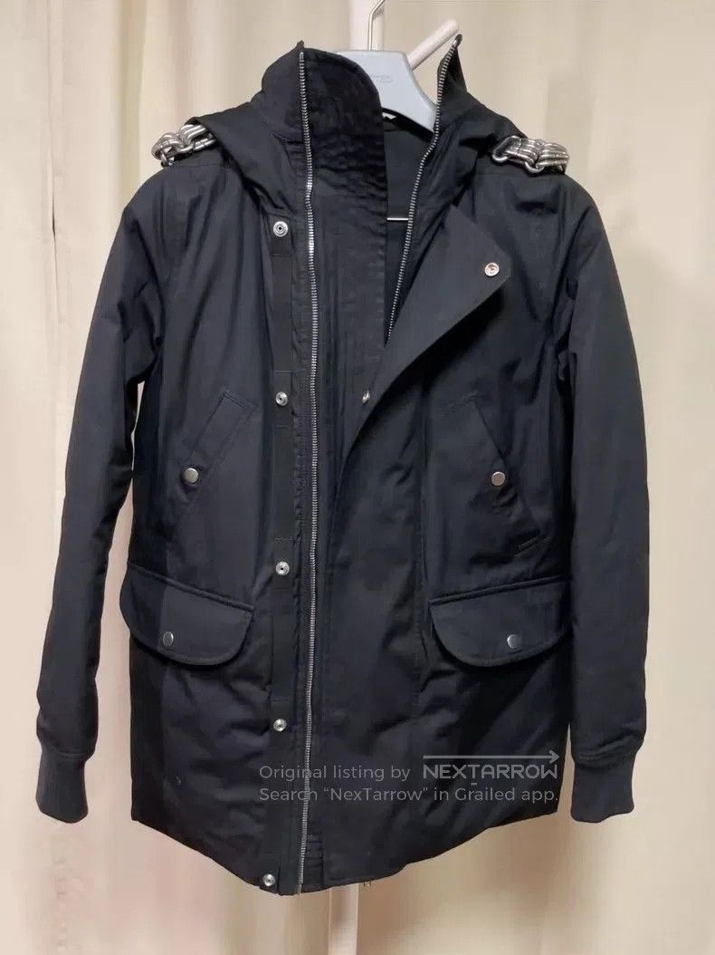 Rick Owens Rick Owens Goose Down Jacket with Chain Detail. Size US M / EU 48-50 / 2 - 3 Thumbnail