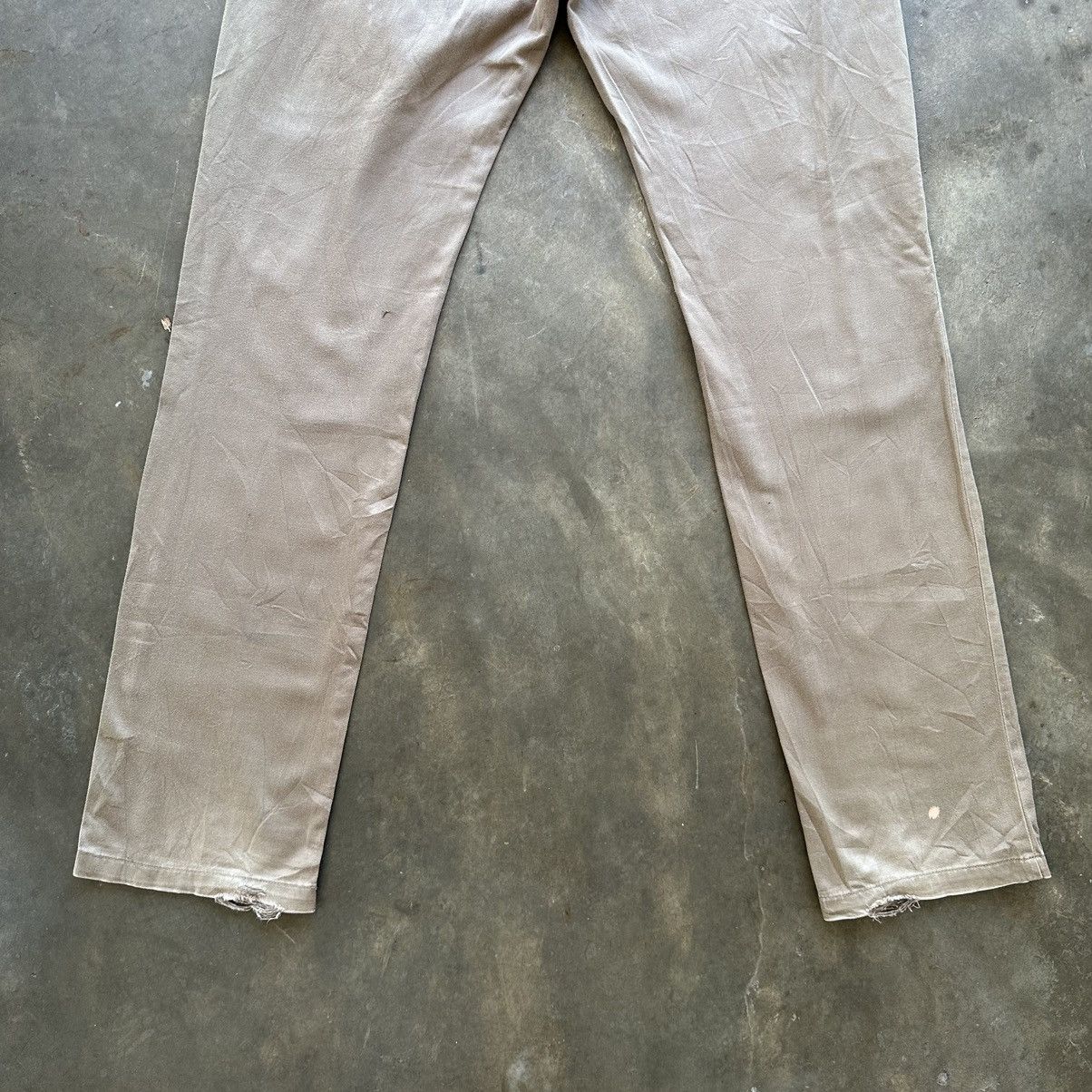 Japanese Brand Distressed Semantic Design Multipocket Zipper Trouser Pant Size US 33 - 11 Thumbnail