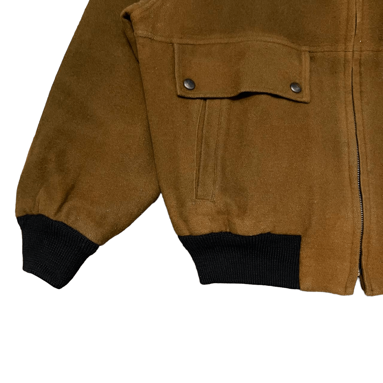 Bill Blass Vintage Bill Blass New York Wool Bomber Jacket Size US L / EU 52-54 / 3 - 3 Thumbnail