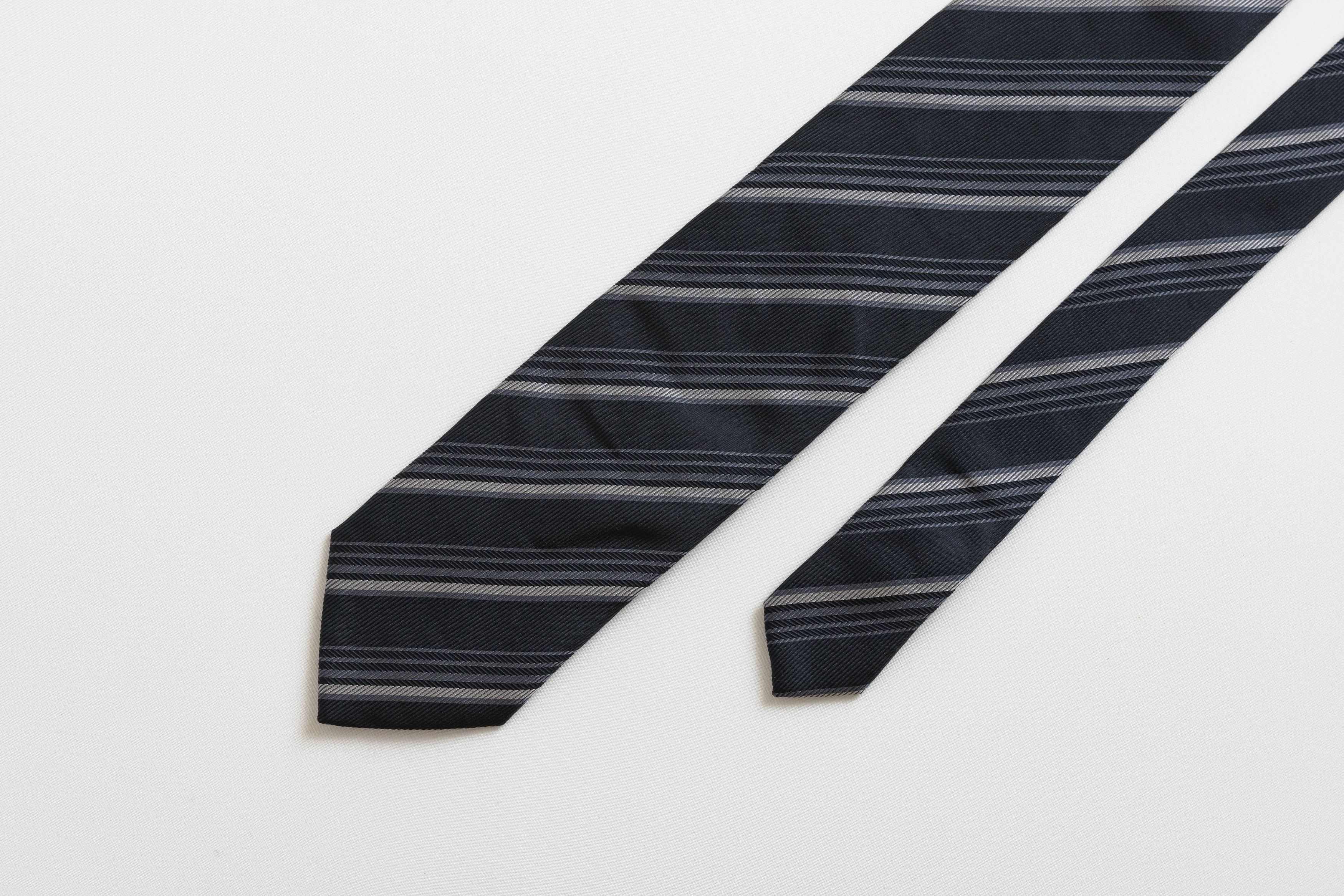 Pal Zileri Pal Zileri Tie striped pattern necktie retro silk tie 042 Size ONE SIZE - 1 Thumbnail