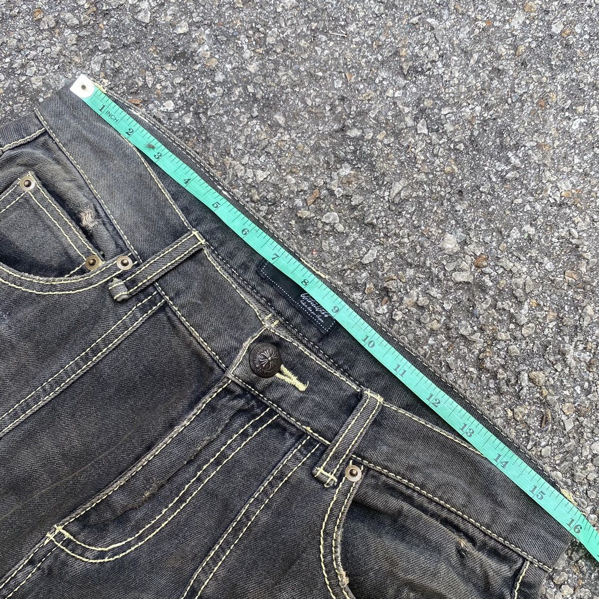 Flared Jeans Blutenblatt Bush Pant Distressed Denim Boot Cut