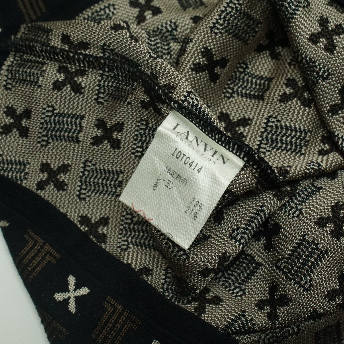 Lanvin Lanvin Monogram Knitted Top Size XS / US 0-2 / IT 36-38 - 5 Thumbnail