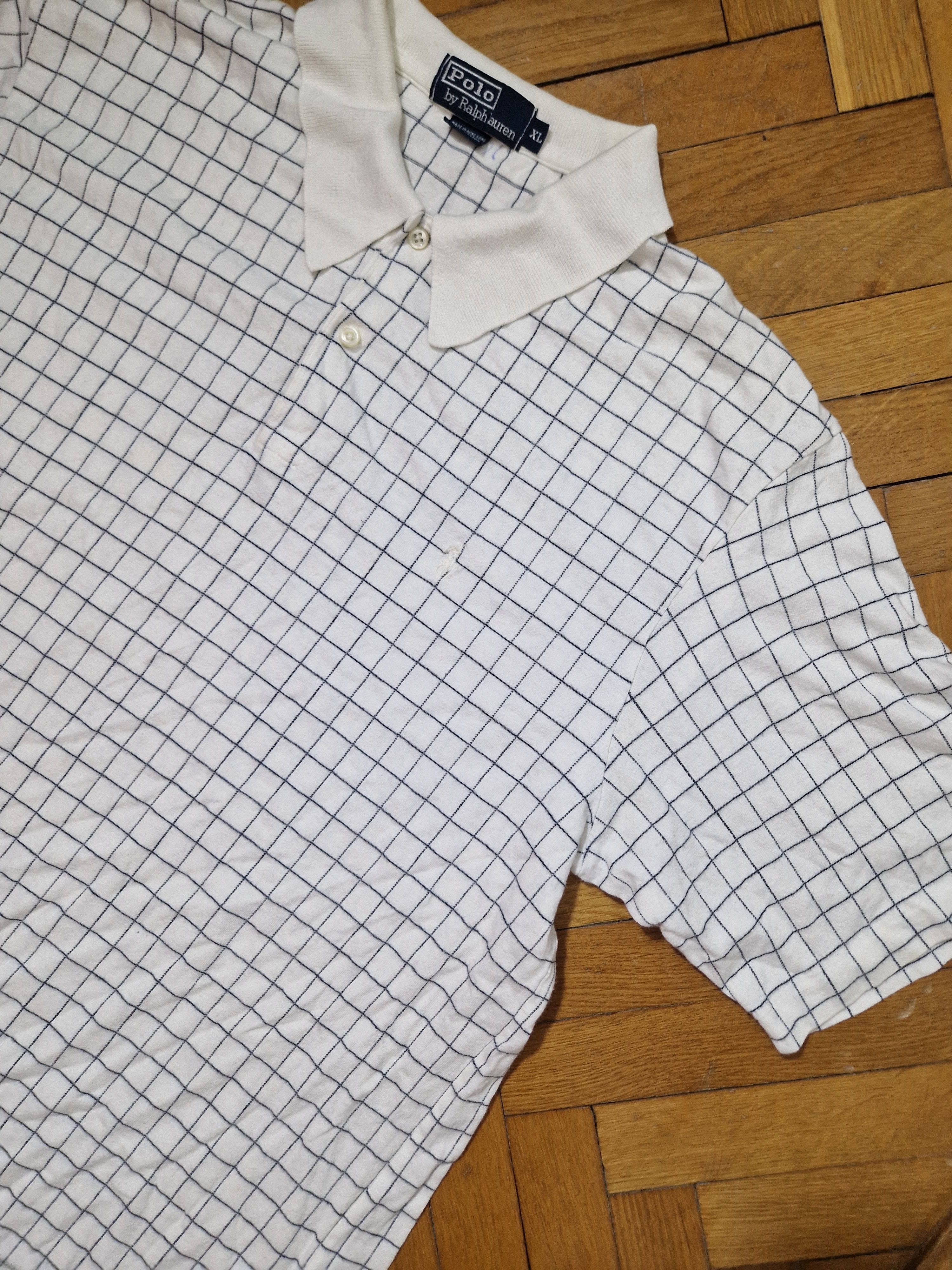 Polo Ralph Lauren Polo Ralph Lauren vintage 90s tartan polo shirt Size US XL / EU 56 / 4 - 2 Thumbnail