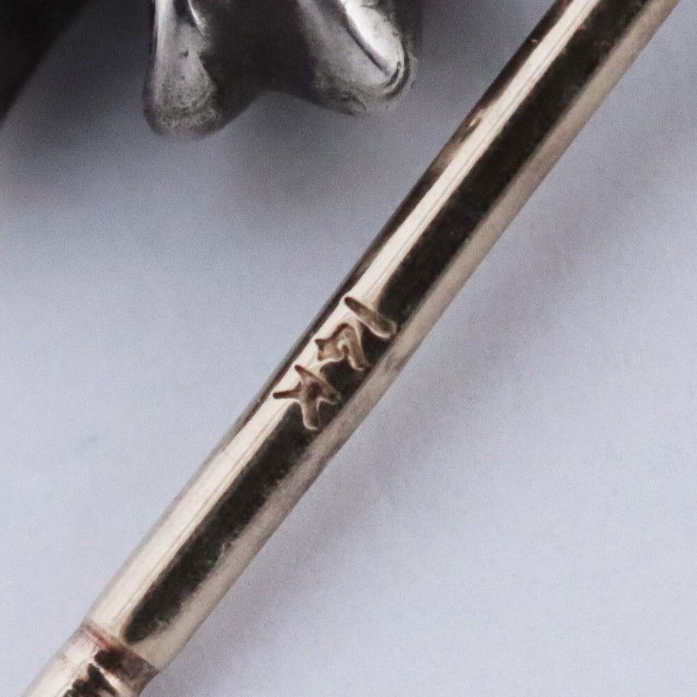 Chrome Hearts Chrome Hearts Diamond Tiny CH Cross Drop Earring Size ONE SIZE - 9 Thumbnail