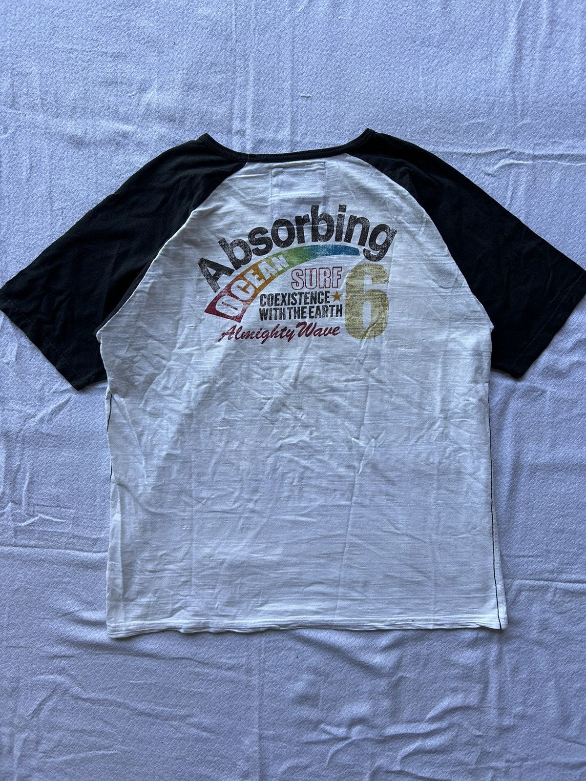 20471120 × Beauty Beast × Japanese Brand Ben Aipa Surfwear Poem Absorbing Ocean Tees Size US L / EU 52-54 / 3 - 2 Thumbnail
