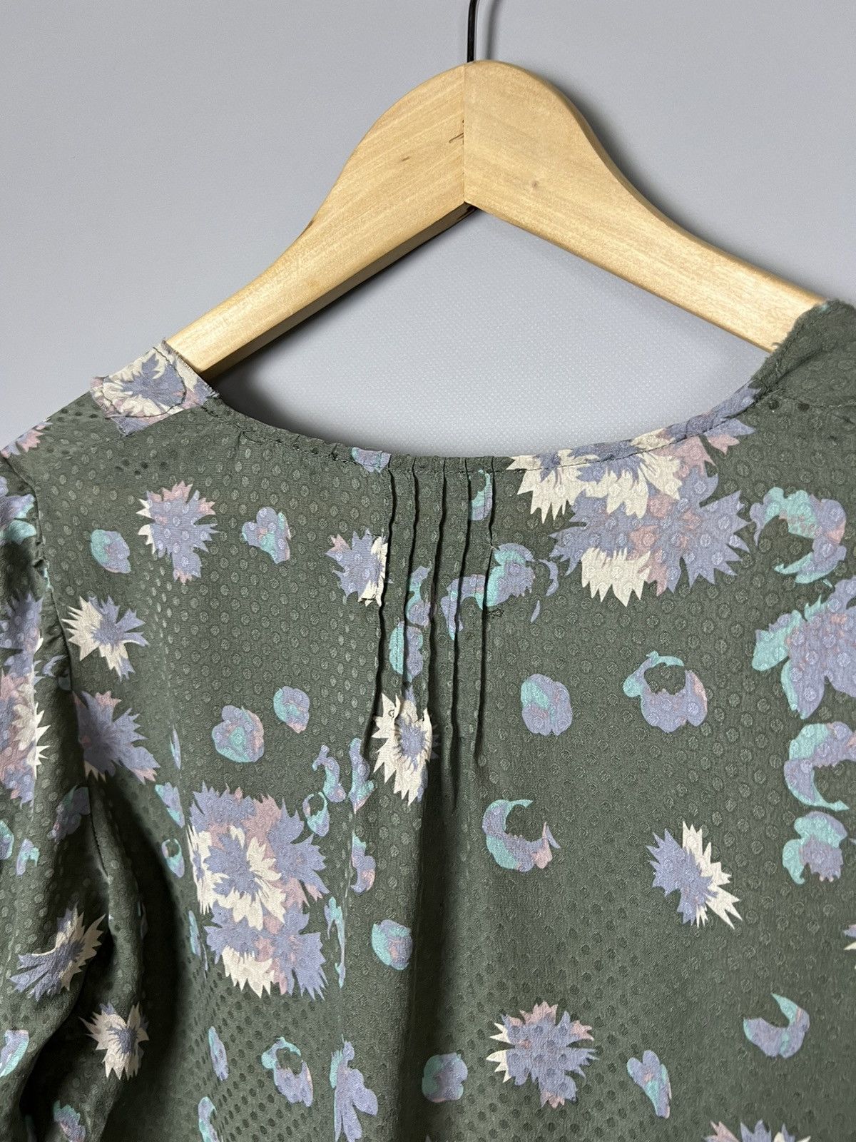 Zadig & Voltaire (M) Zadig & Voltaire Tina print silk women blouse rare Size M / US 6-8 / IT 42-44 - 9 Thumbnail