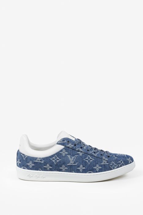 Louis Vuitton Louis Vuitton Luxembourg Monogram Denim Sneakers