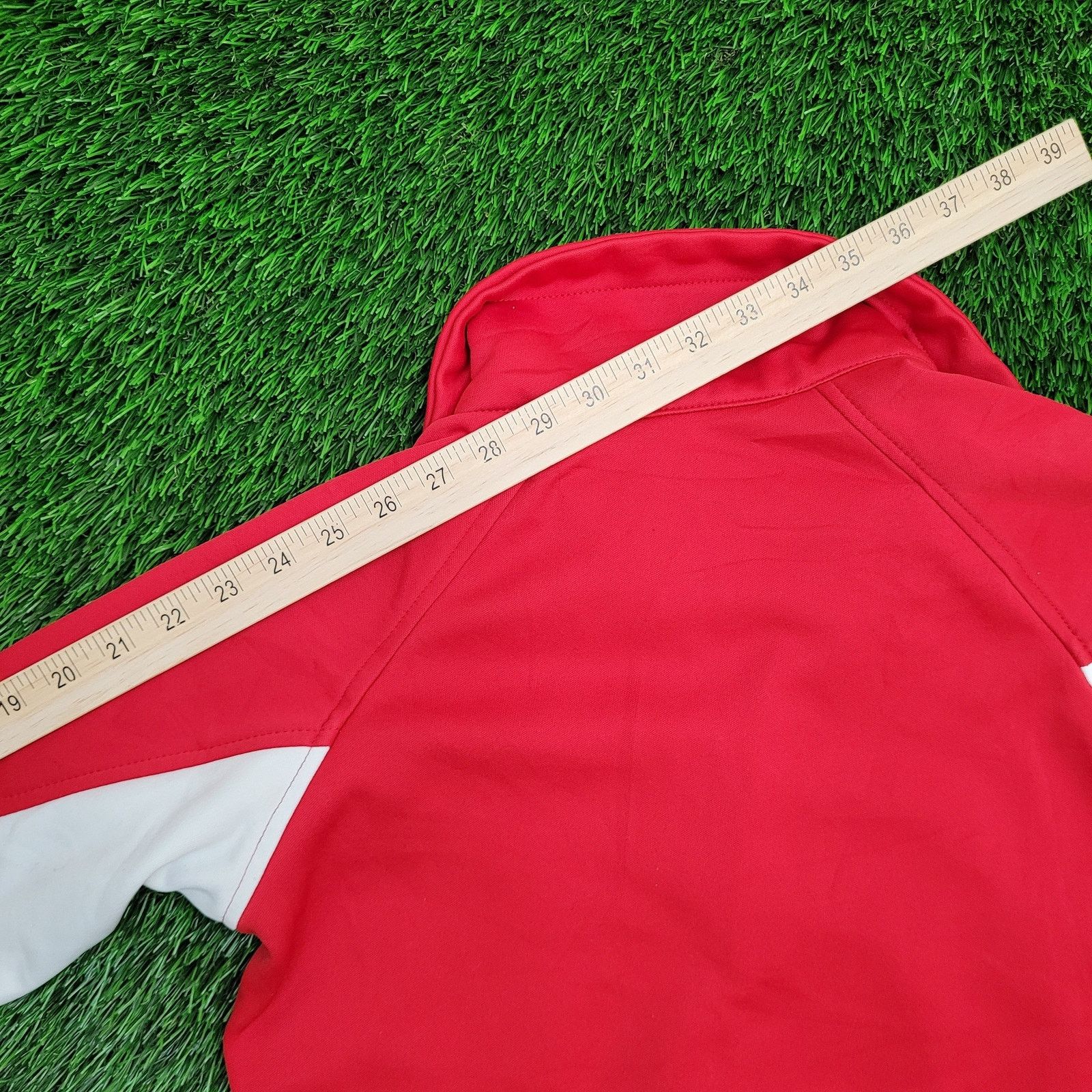 Columbia Ohio-State OSU Track Jacket Womens Medium Red White Raglan Size M / US 6-8 / IT 42-44 - 7 Thumbnail