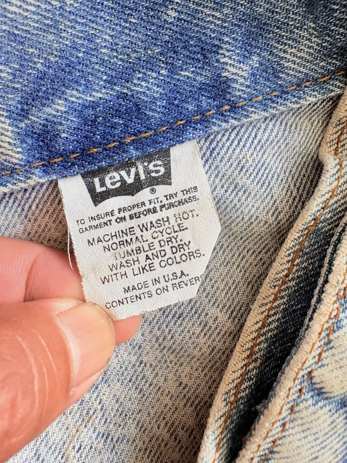 Levi's Vintage Clothing LEVIS TRUCKER JACKET PATCHWORK Size US M / EU 48-50 / 2 - 5 Thumbnail