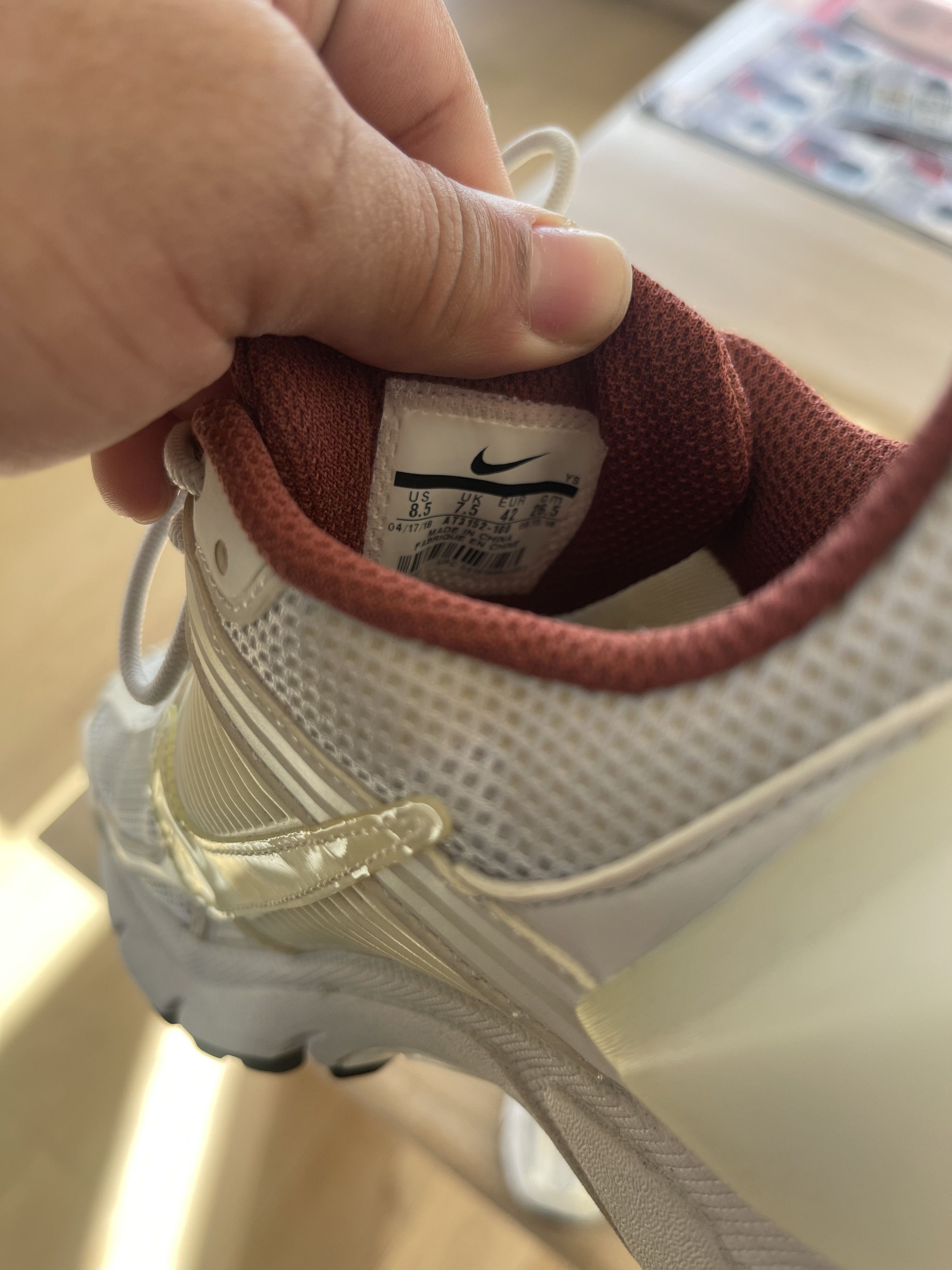 A-COLD-WALL* × Nike Nike Zoom Vomero 5 A Cold Wall Sail Size US 8.5 / EU 41-42 - 12 Thumbnail