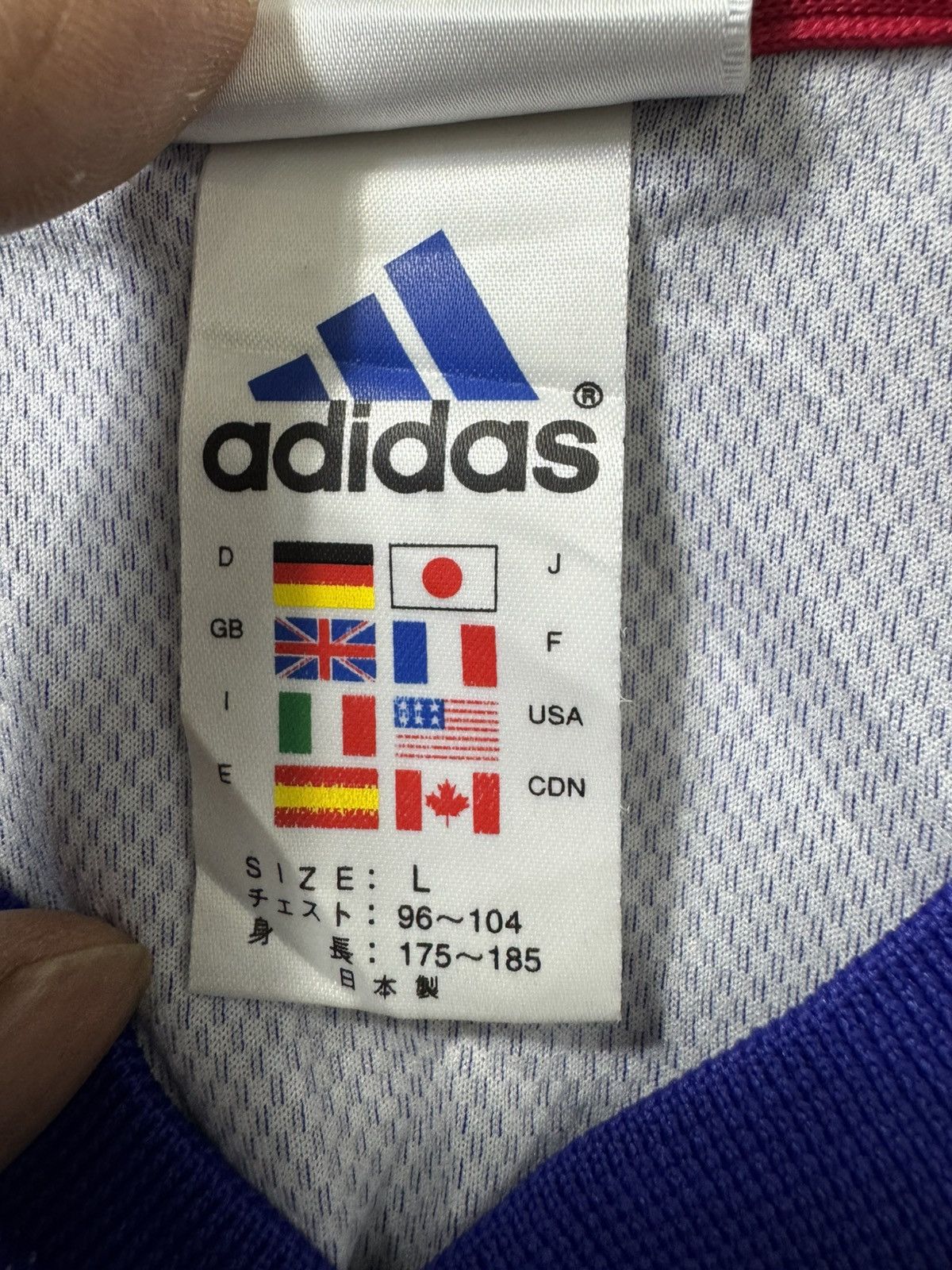 Adidas Vintage adidas Japan 🇯🇵 2002 jersey Size US L / EU 52-54 / 3 - 5 Thumbnail