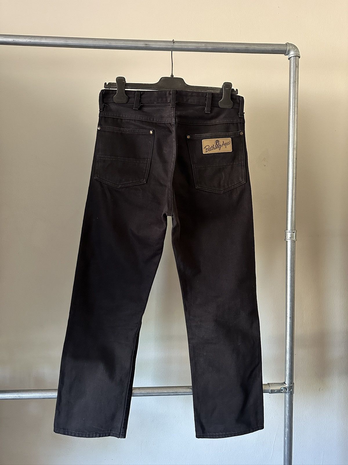 Bape 1990s Bape Duck Cotton Pant Black Jeans Size US 30 / EU 46 - 1 Thumbnail