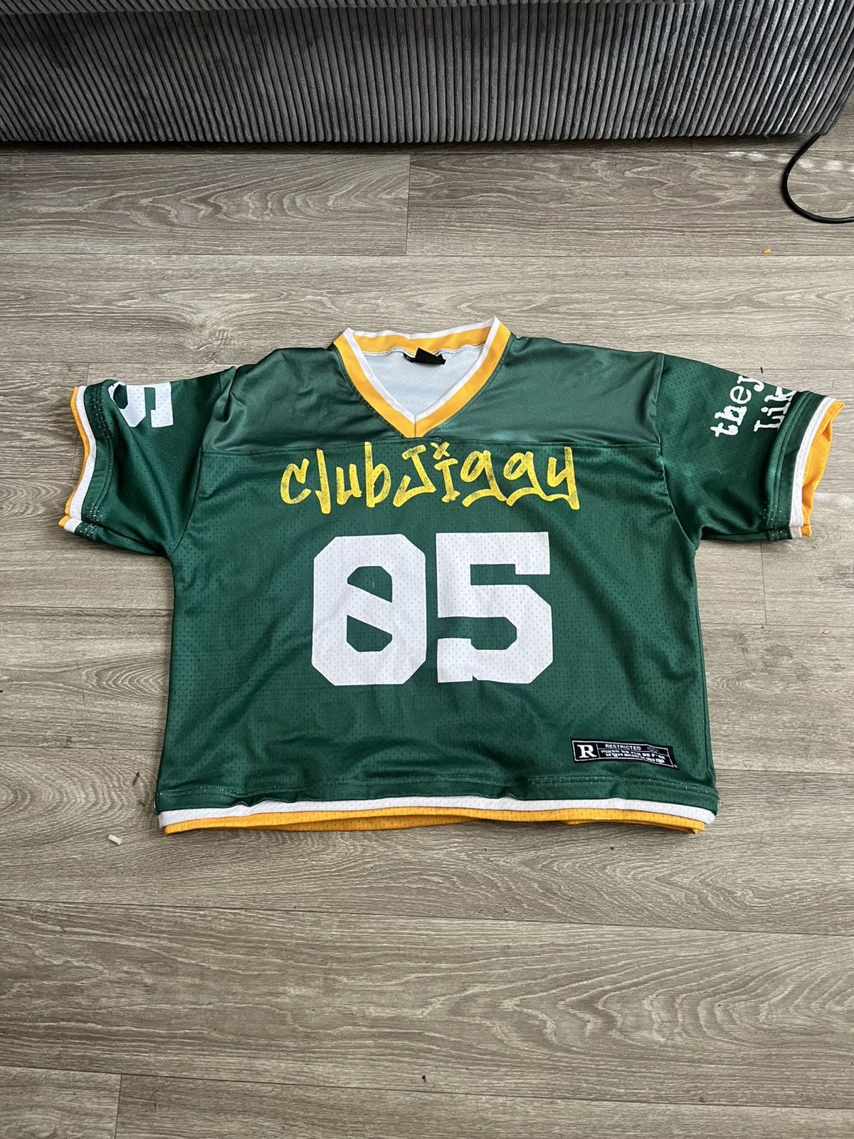 Vintage Club Jiggy football jersey Size US L / EU 52-54 / 3 - 1 Thumbnail