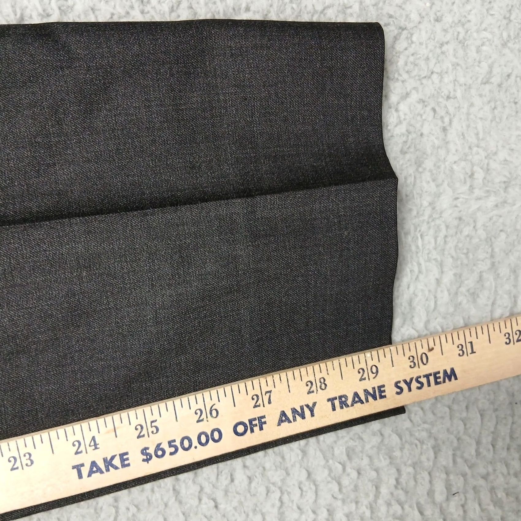 Thierry Mugler Thierry Mugler Mens Gray 32 Classic Dress Trousers 50 IT Inseam 30 Waist 32 Leather? Belt Loops Size US 32 / EU 48 - 7 Thumbnail