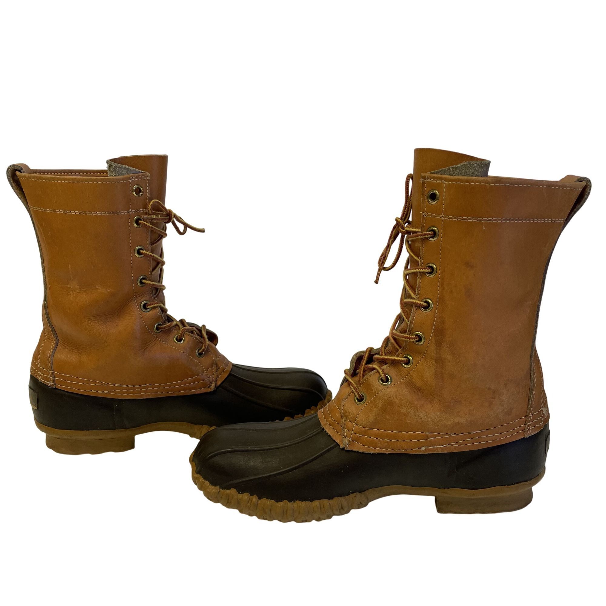 L.L. Bean Vtg LL BEAN Duck Boots Leather Maine Hunting Shoes 8 Size US 8 / EU 41 - 7 Thumbnail