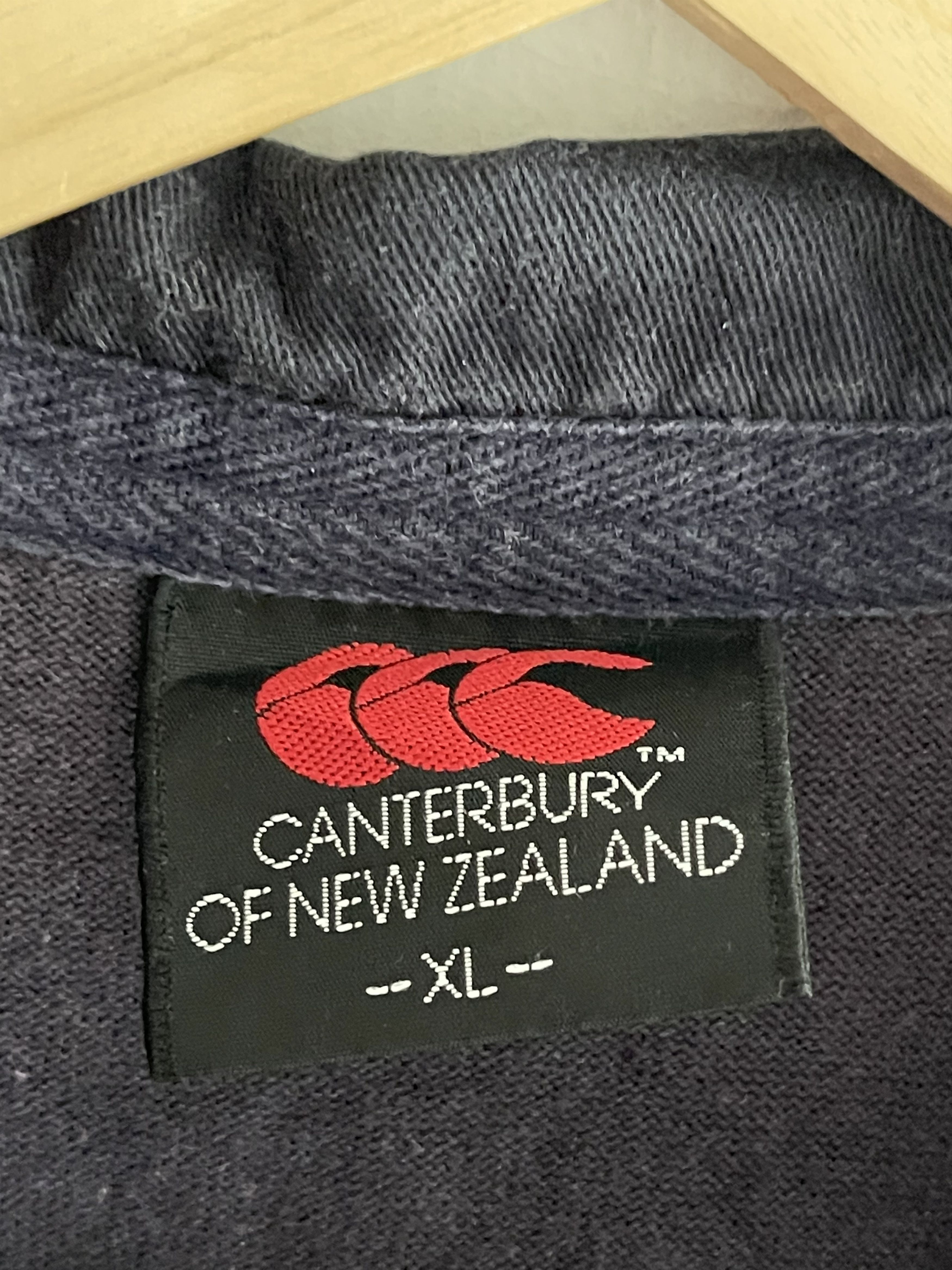 Canterbury of New Zealand × Vintage Vintage Canterbury Haka War Cry Rugby Shirt Size US XL / EU 56 / 4 - 3 Thumbnail