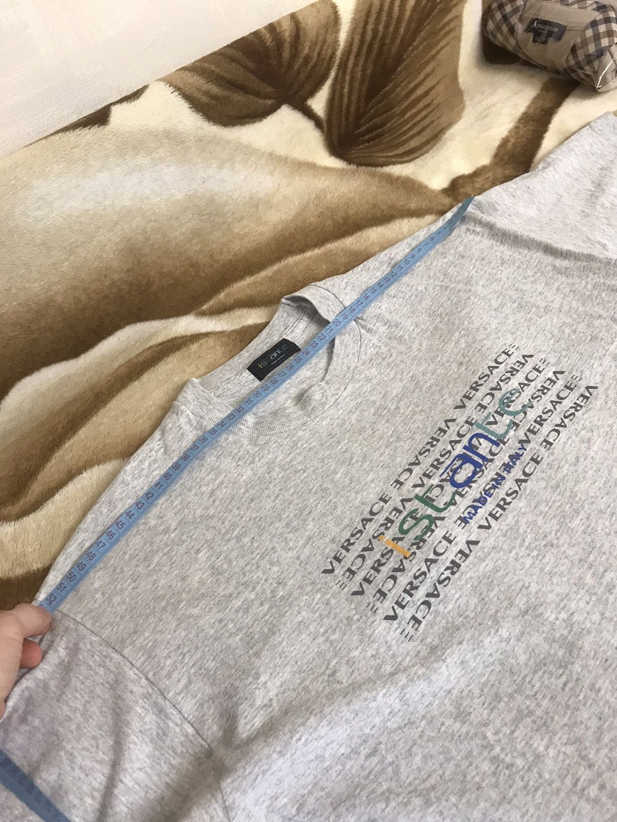 Versace 🔥 90s RARE Versace ISTANTE Archive Logo Shirt Size US L / EU 52-54 / 3 - 8 Thumbnail
