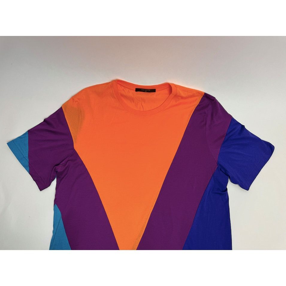 Louis Vuitton Men's Louis Vuitton LV Colorblock Pattern T-Shirt Size XL Size US XL / EU 56 / 4 - 6 Thumbnail