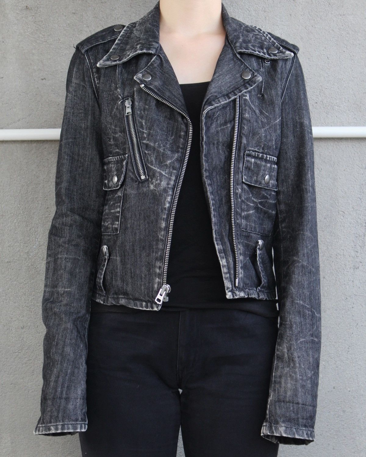Ralph Lauren 2000S RALPH LAUREN DENIM & SUPPLY BIKER JACKET Size S / US 4 / IT 40 - 3 Thumbnail
