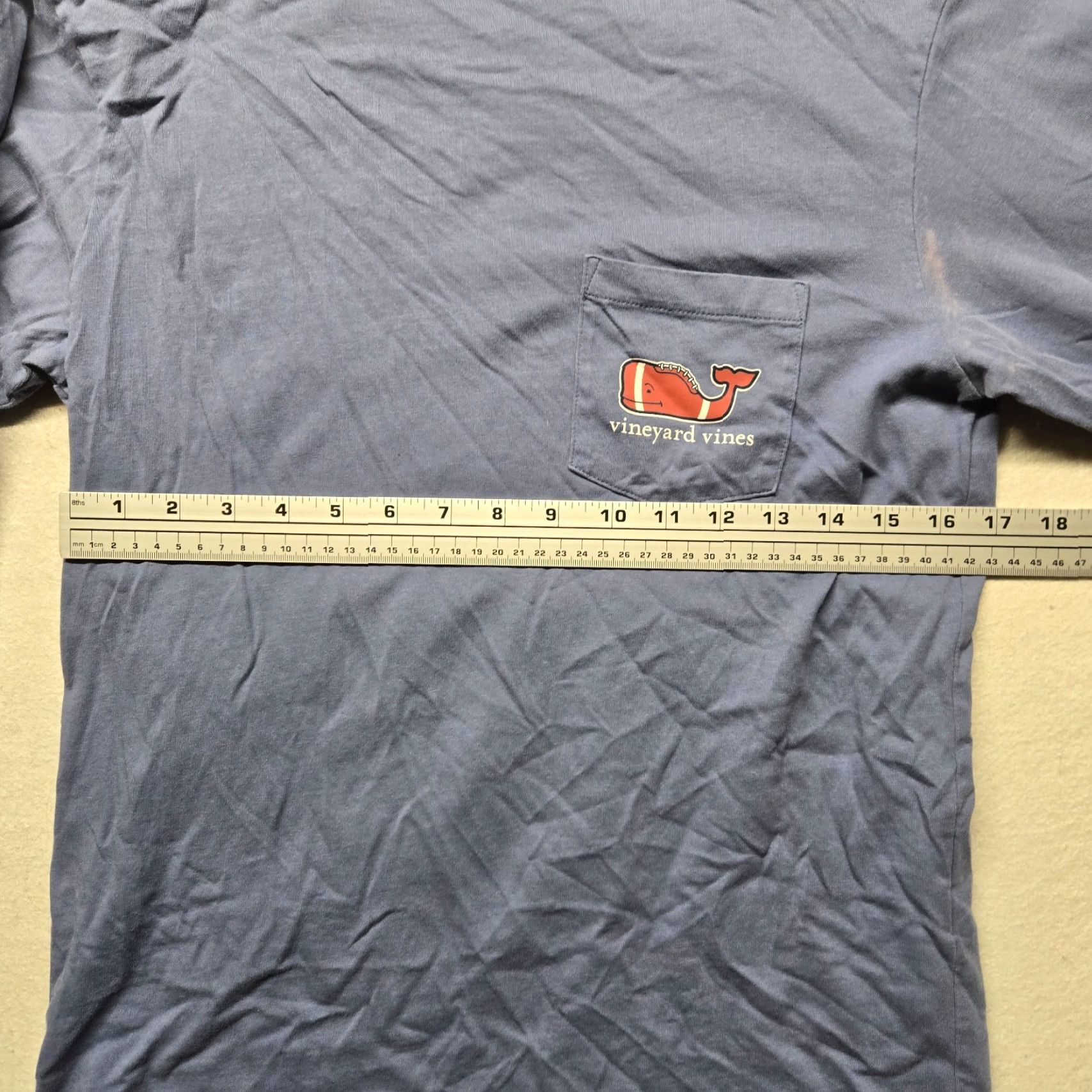Vineyard Vines VINEYARD VINES Long Sleeve Pocket T-Shirt Adult Women's XS Blue Casual Size XS / US 0-2 / IT 36-38 - 5 Thumbnail