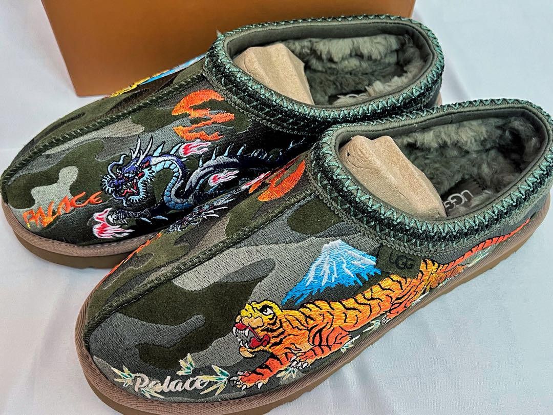 Palace × Ugg Palace × UGG Tasman Slipper Olive Size US 11 | Grailed