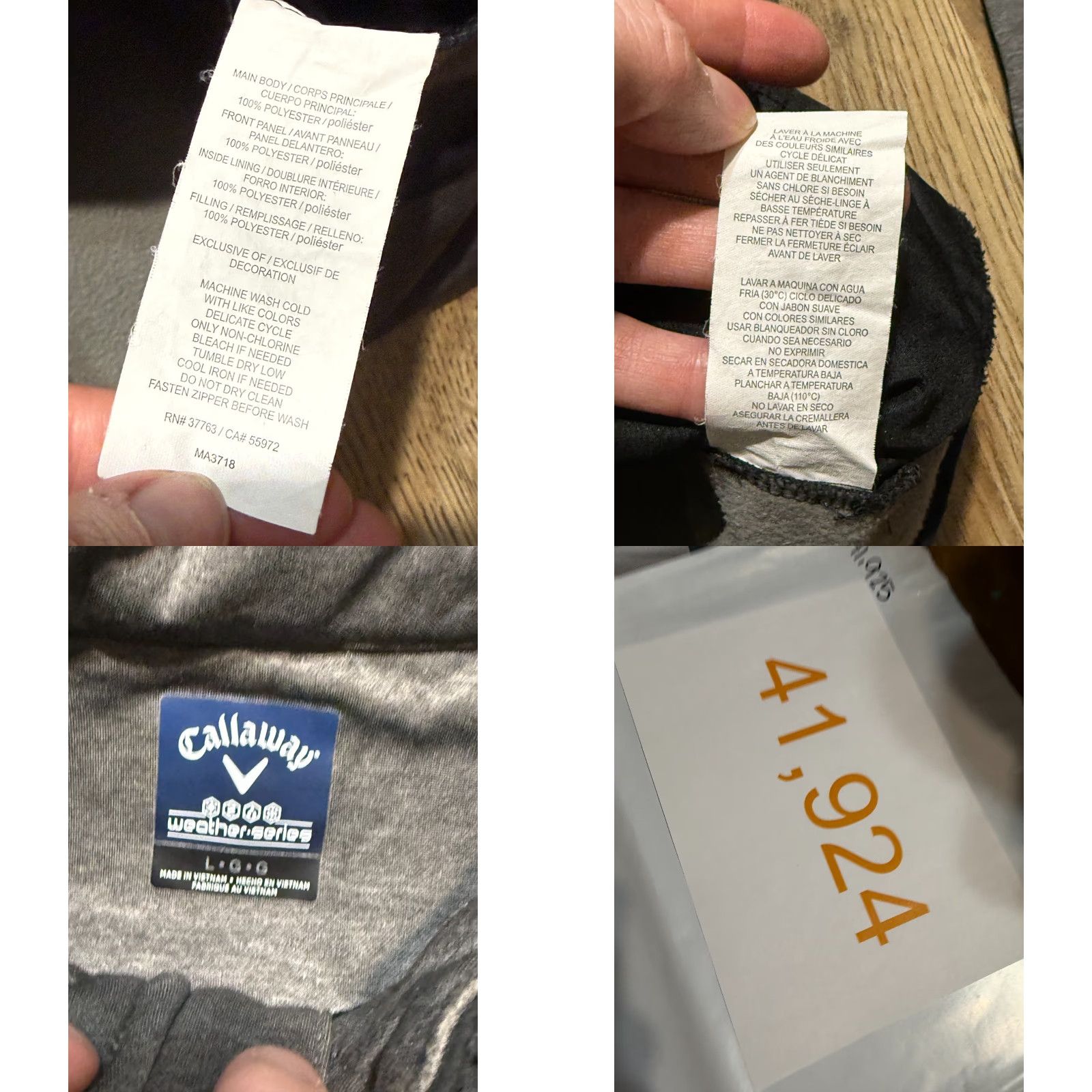 Callaway VINTAGE? Size US L / EU 52-54 / 3 - 8 Thumbnail
