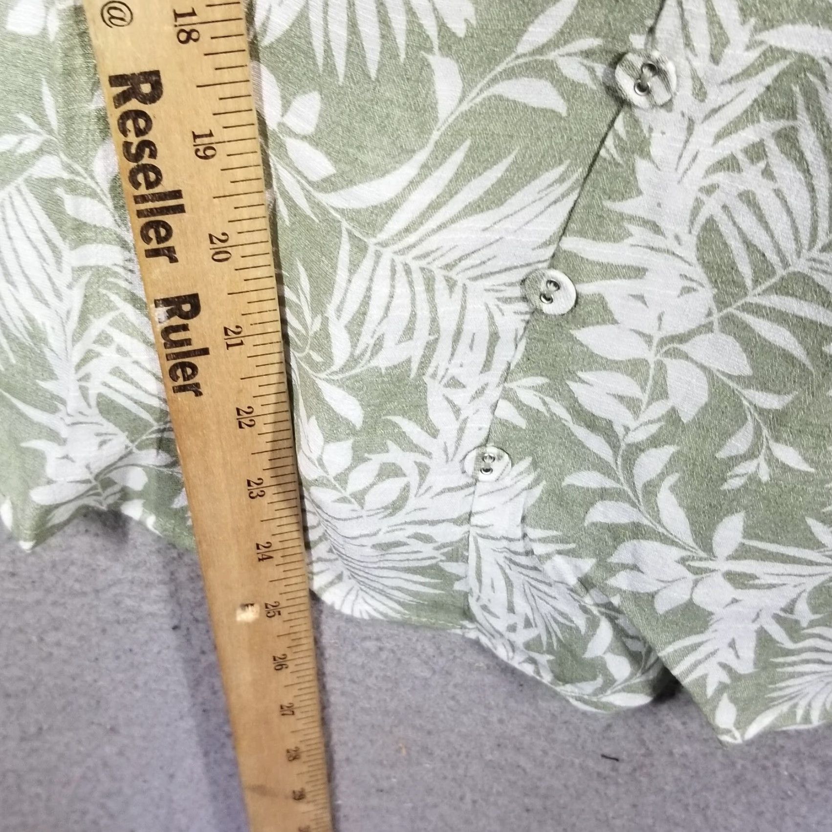 Anthropologie VINTAGE Anthropologie MINE Women's Tank Top Sleeveless Spaghetti Strap Floral Green Medium Size M / US 6-8 / IT 42-44 - 4 Thumbnail