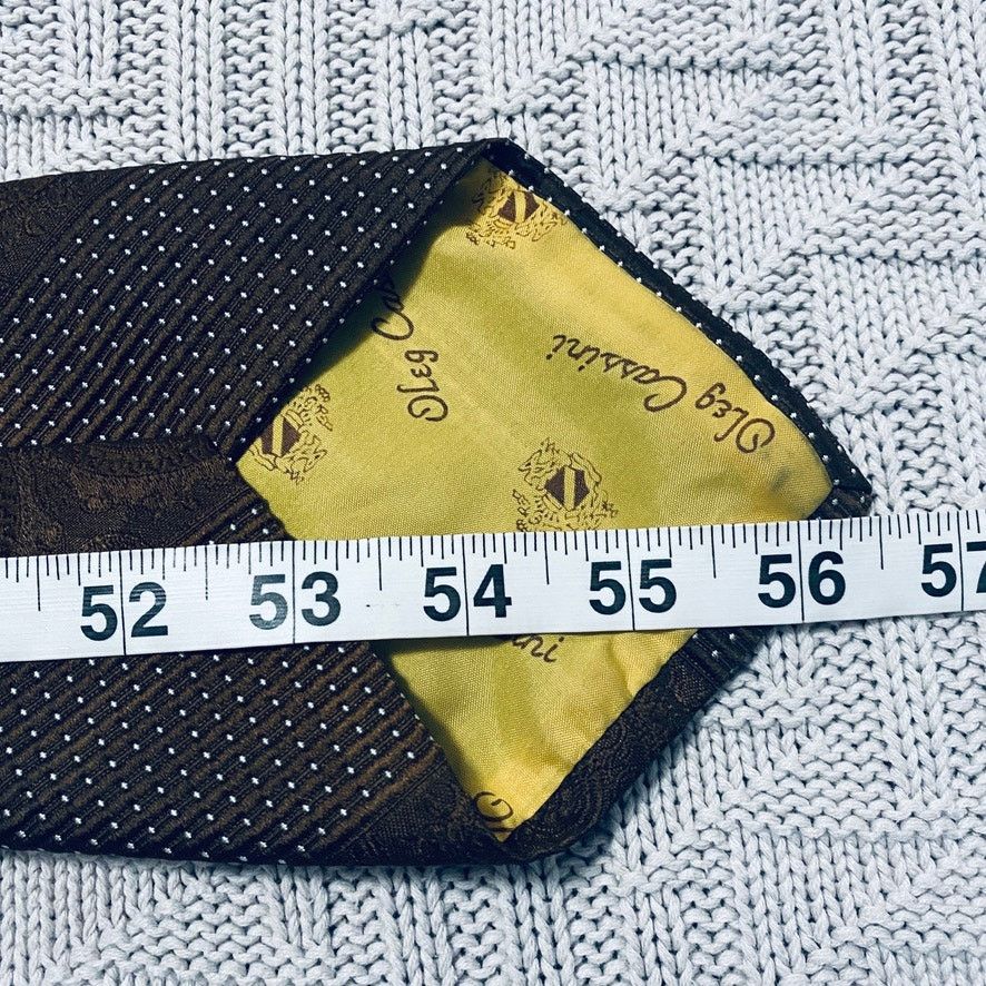 Oleg Cassini Vintage Oleg Cassini brown paisley tie Size ONE SIZE - 4 Thumbnail