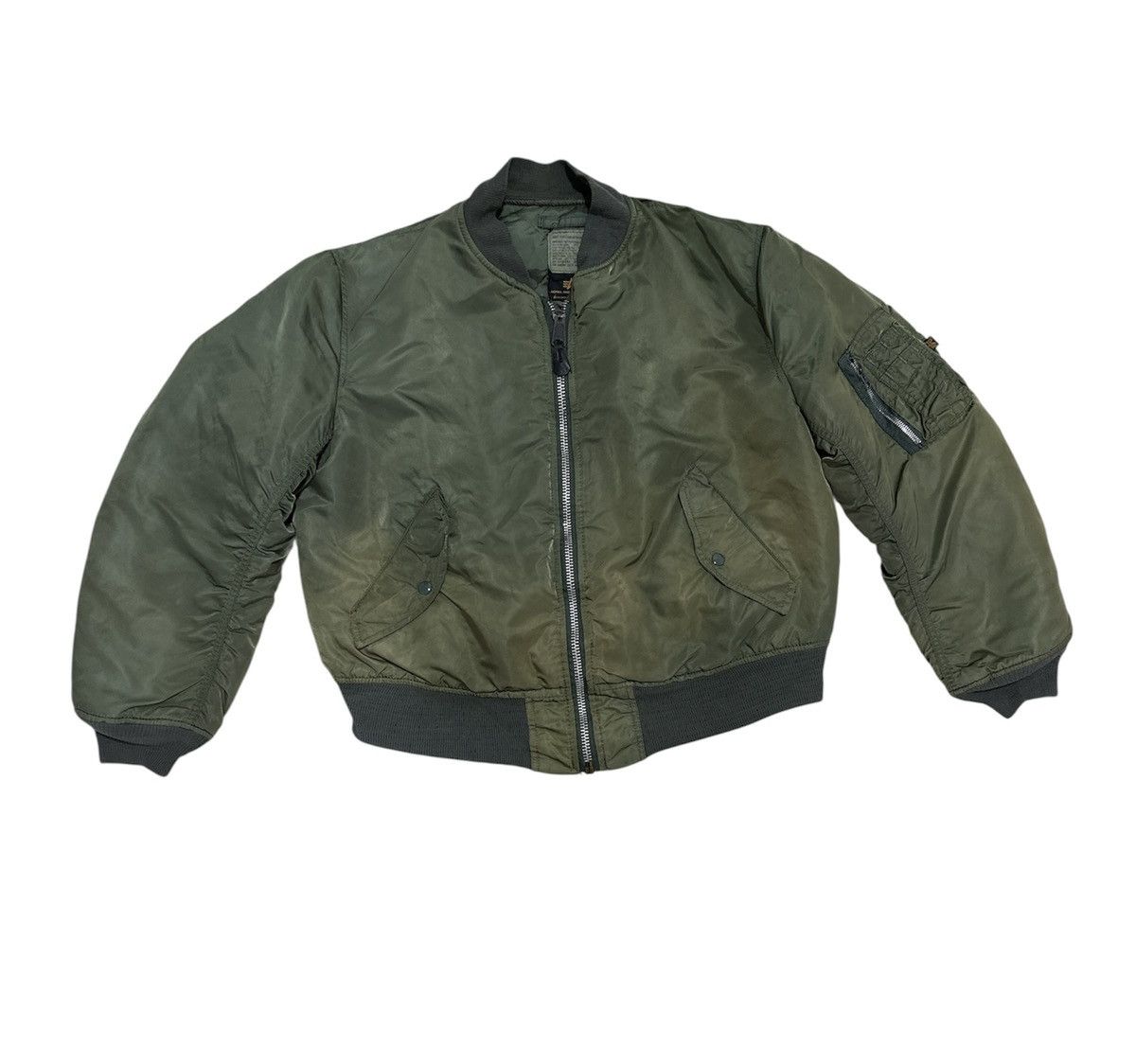 Alpha Industries × Vintage Vintage 90's MA-1 Bomber Jacket Alpha