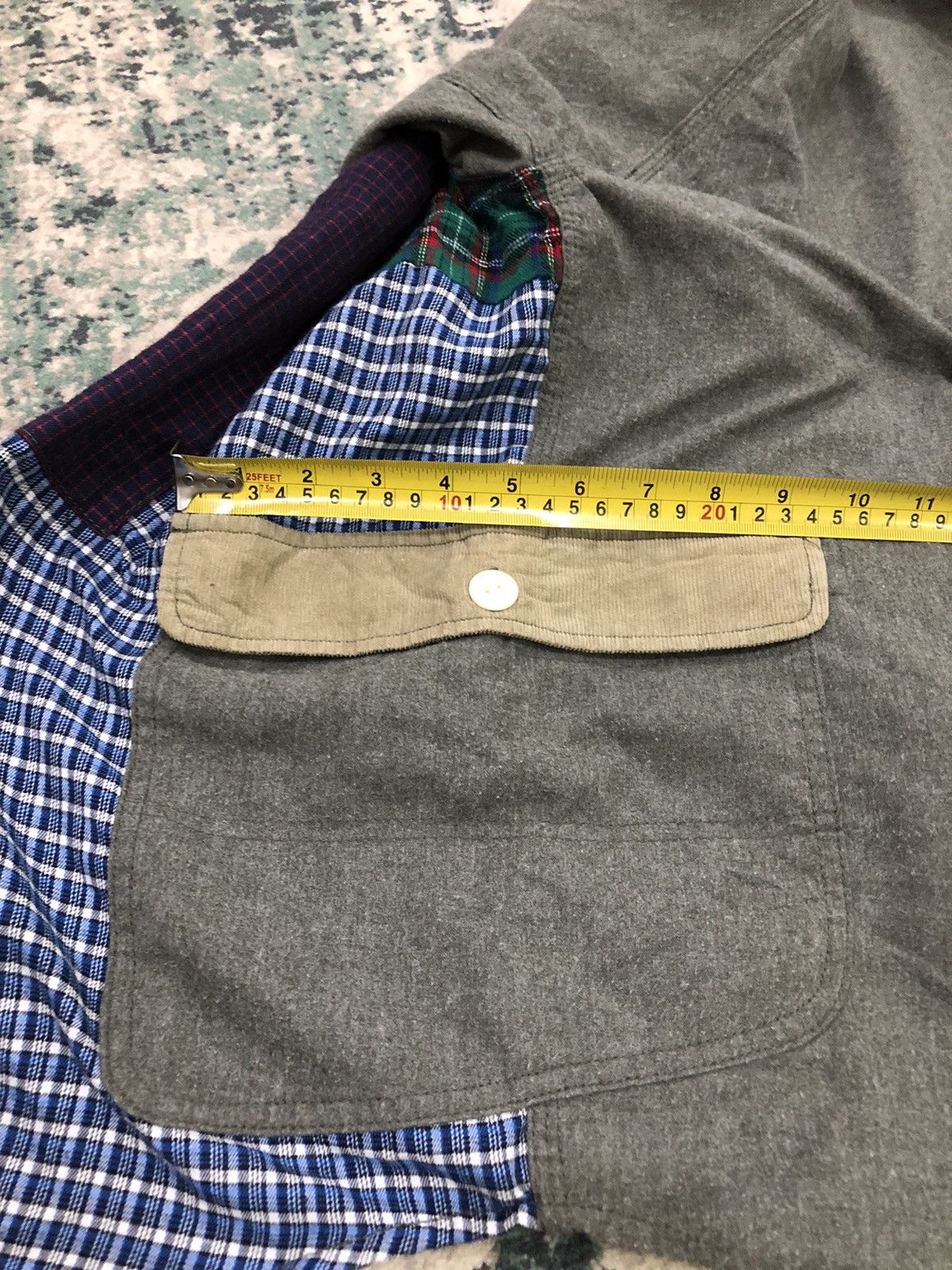 go slow caravan FW2020 ' Go Slow Caravan ' 5 Cut Layered Double Big Pocket Size US L / EU 52-54 / 3 - 21 Thumbnail
