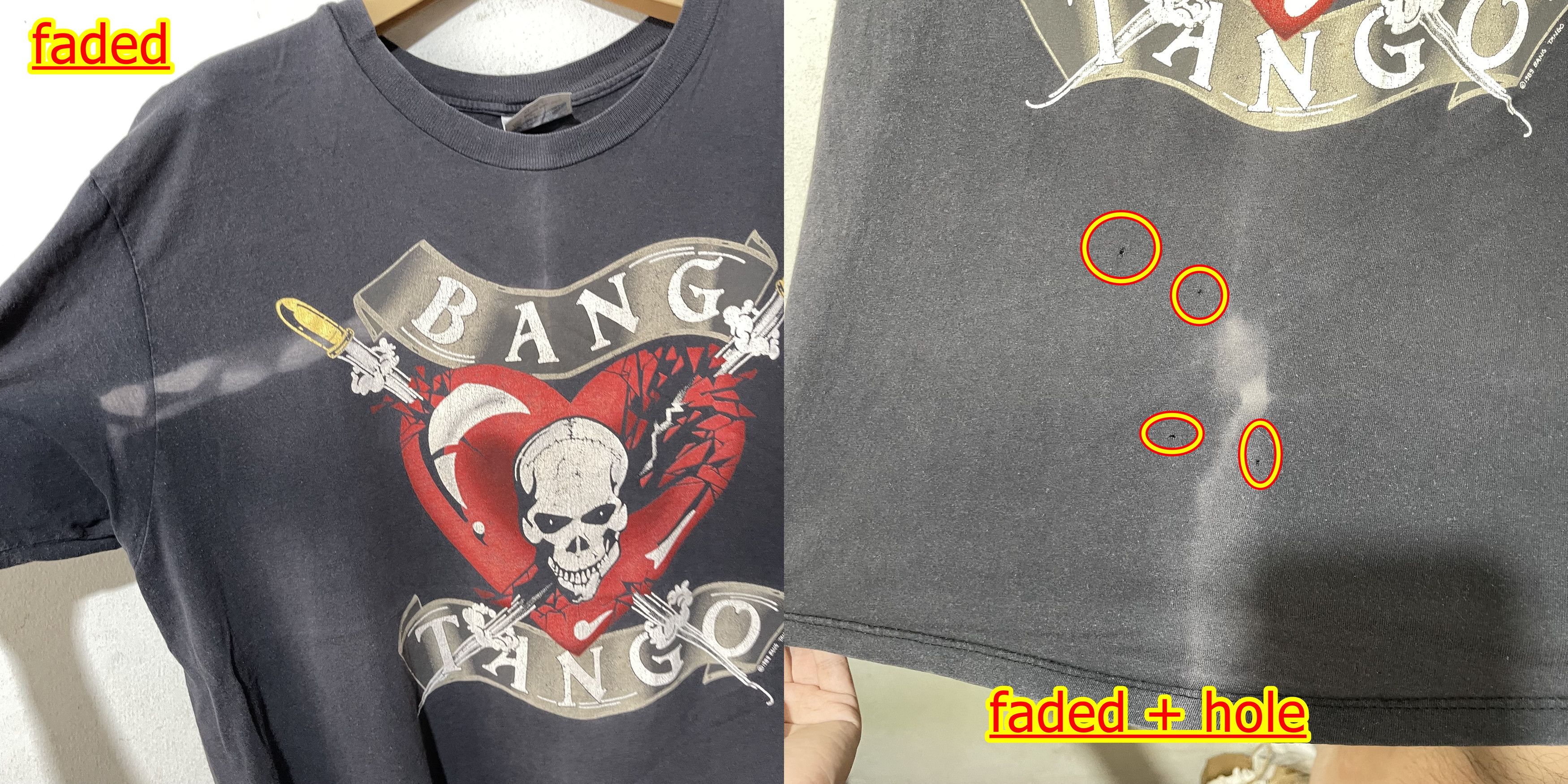 Band Tees × Vintage Vintage 1989 Bang Tango Shirt Size US XL / EU 56 / 4 - 6 Thumbnail