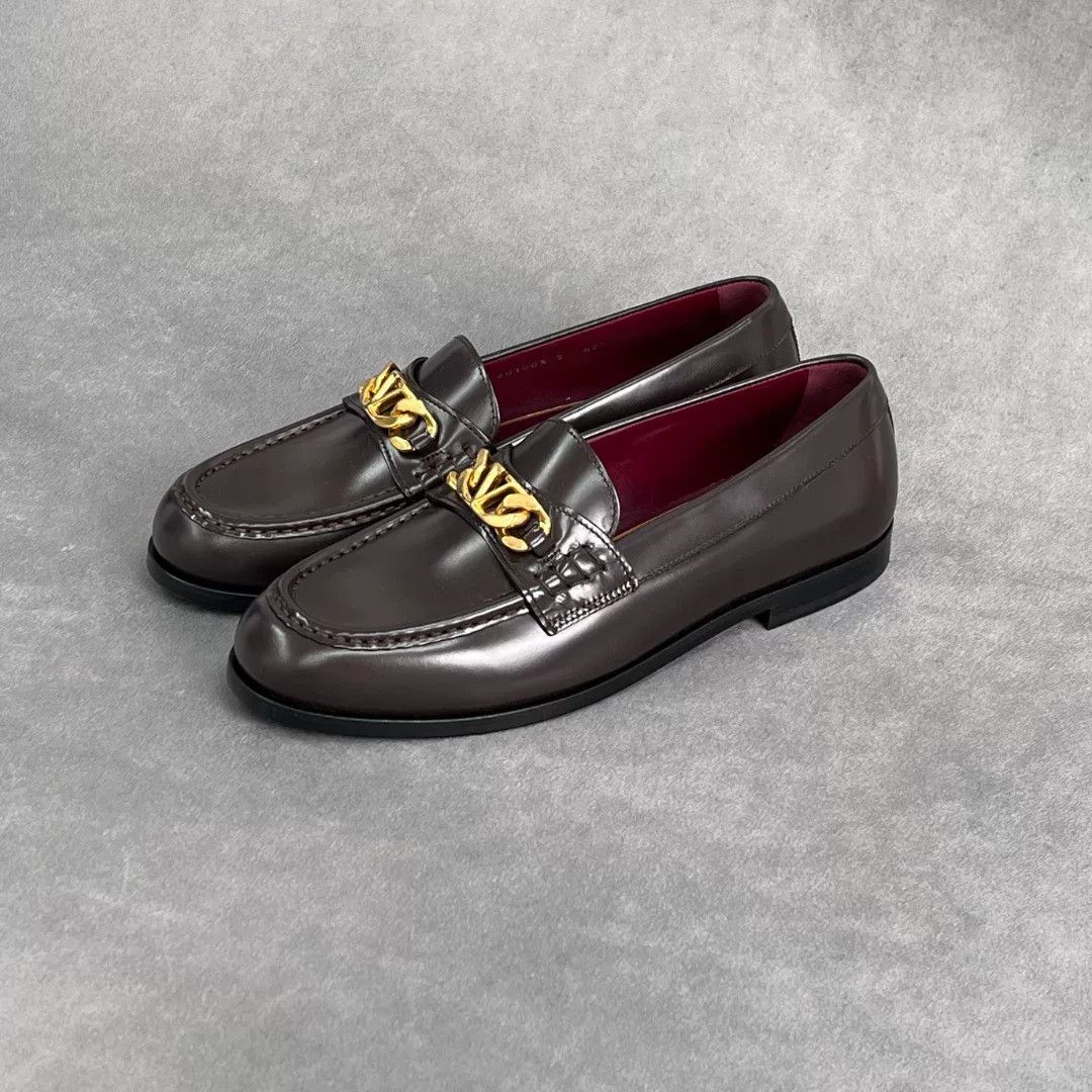 Valentino Valentino Leather Brown Lowtop Sneakers 9 Men Size US 9 / EU 42 - 1 Thumbnail