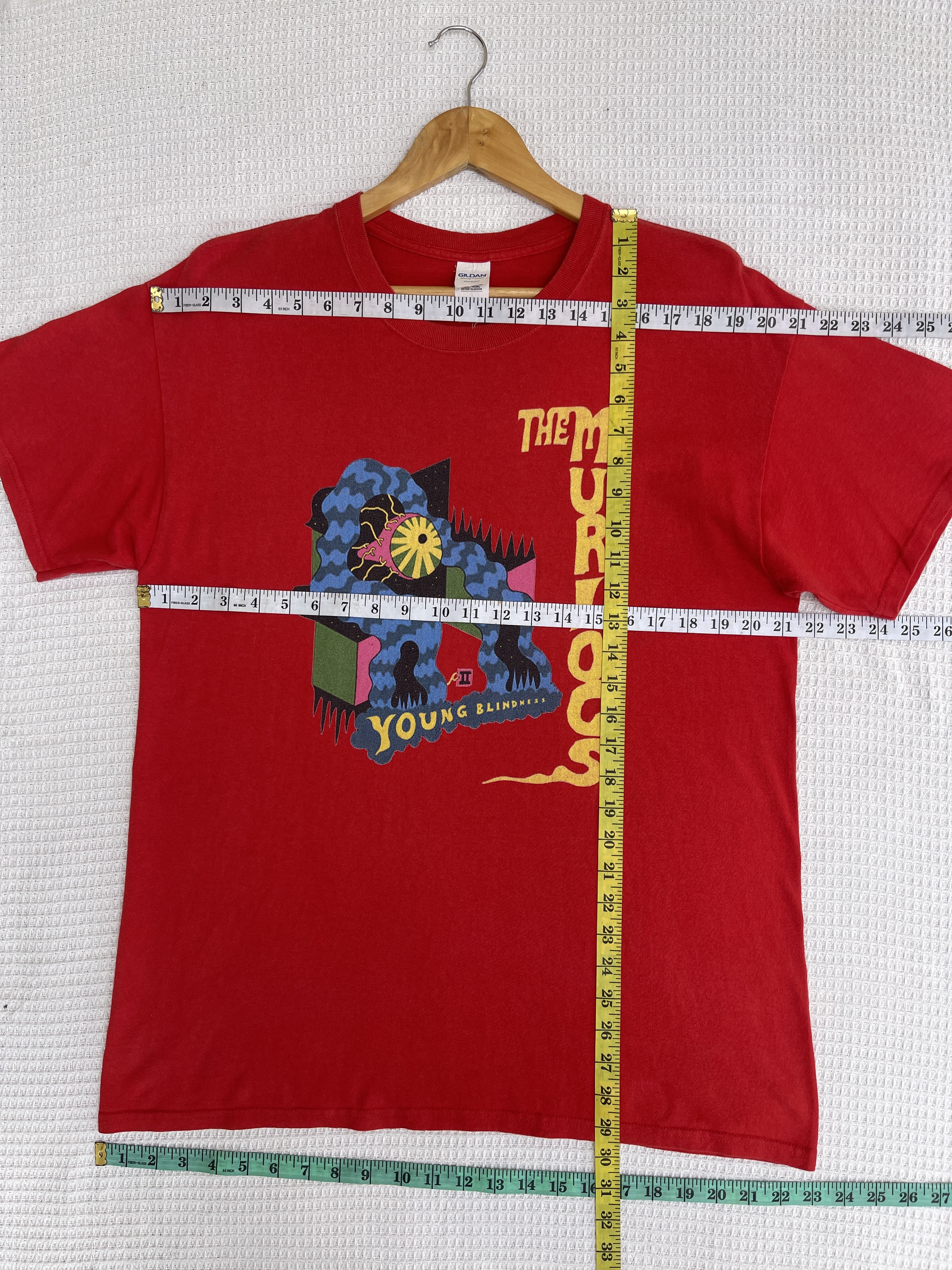 Band Tees Last Drop🔥Rare🔥Vtg The Murlocs Young Blindness Band T-Shirt Size US L / EU 52-54 / 3 - 9 Thumbnail