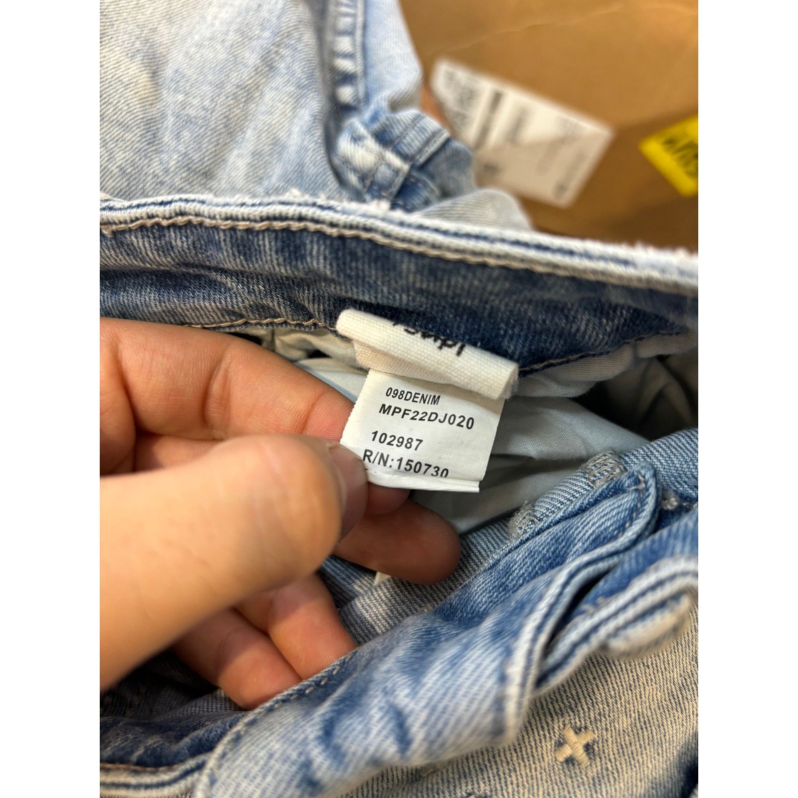 Ksubi Ksubi Jeans Light Wash White Writing Ripped Size US 32 / EU 48 - 5 Thumbnail