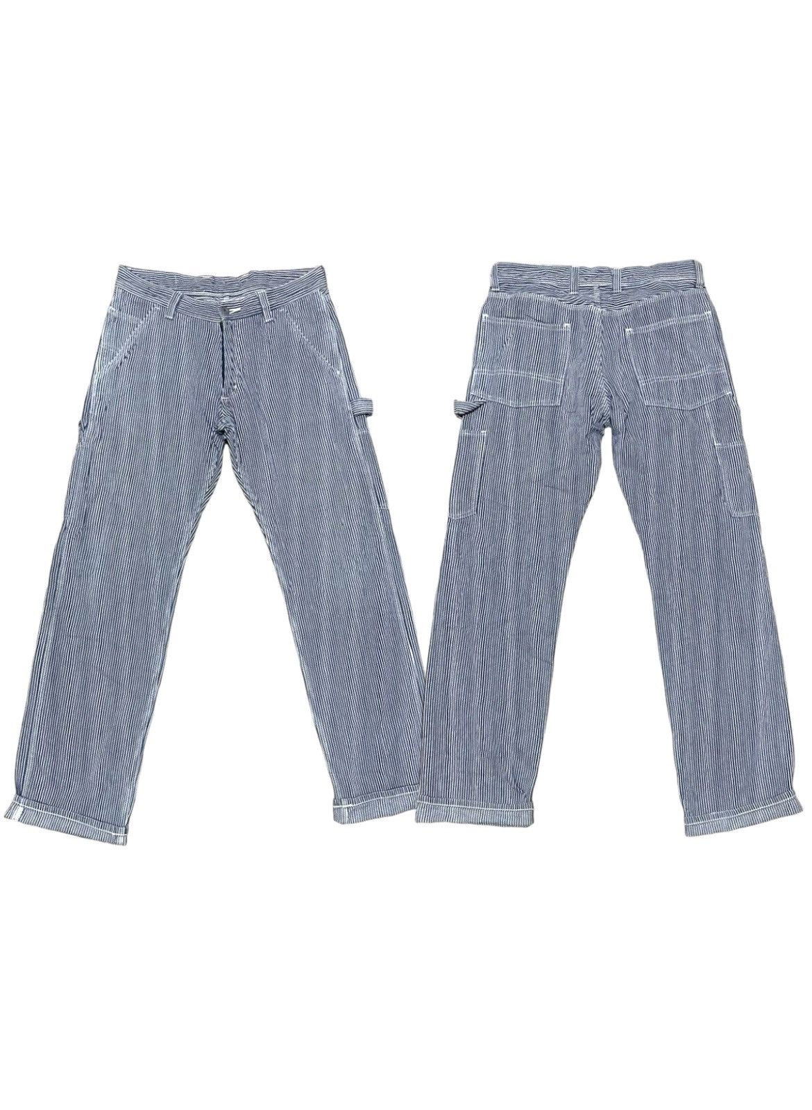 If Six Was Nine × Le Grande Bleu (L.G.B.) Knox Armory By Alpha Industries Hikory Stripes Carpenter Size US 32 / EU 48 - 2 Thumbnail