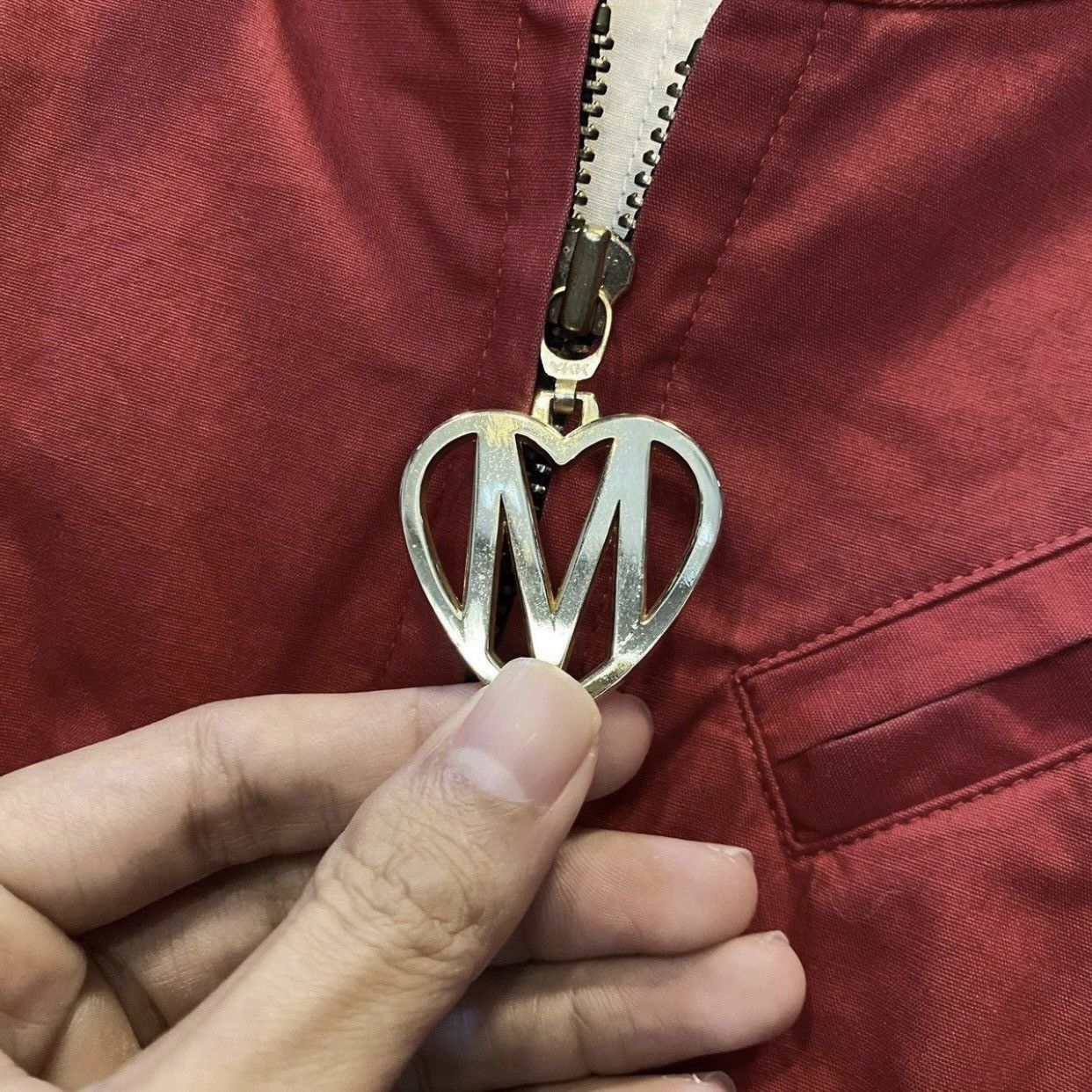 Moschino Archival Moschino Colorblock Utility Jacket with Heart Pulls Size M / US 6-8 / IT 42-44 - 10 Thumbnail