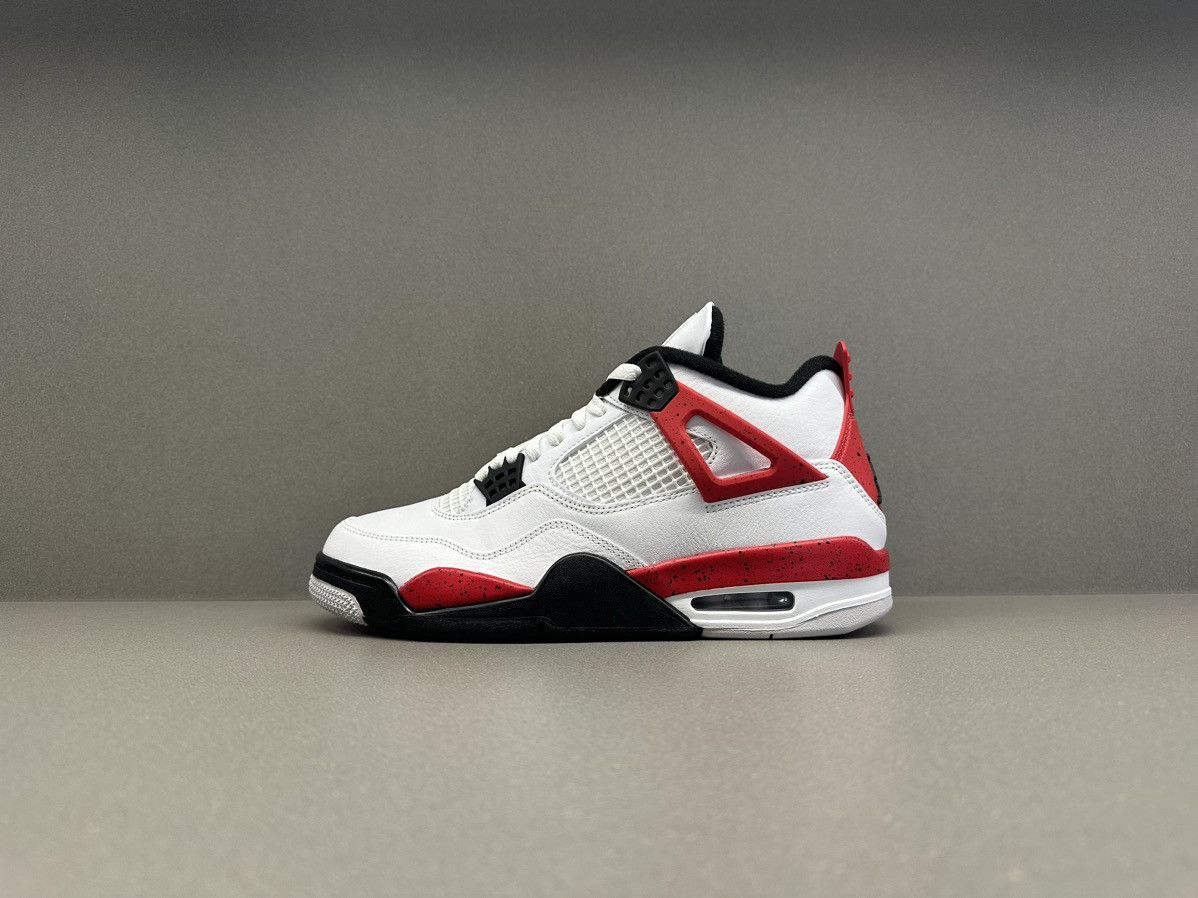 Jordan Brand Jordan 4 Retro Red Cement Size US 9 / EU 42 - 5 Thumbnail