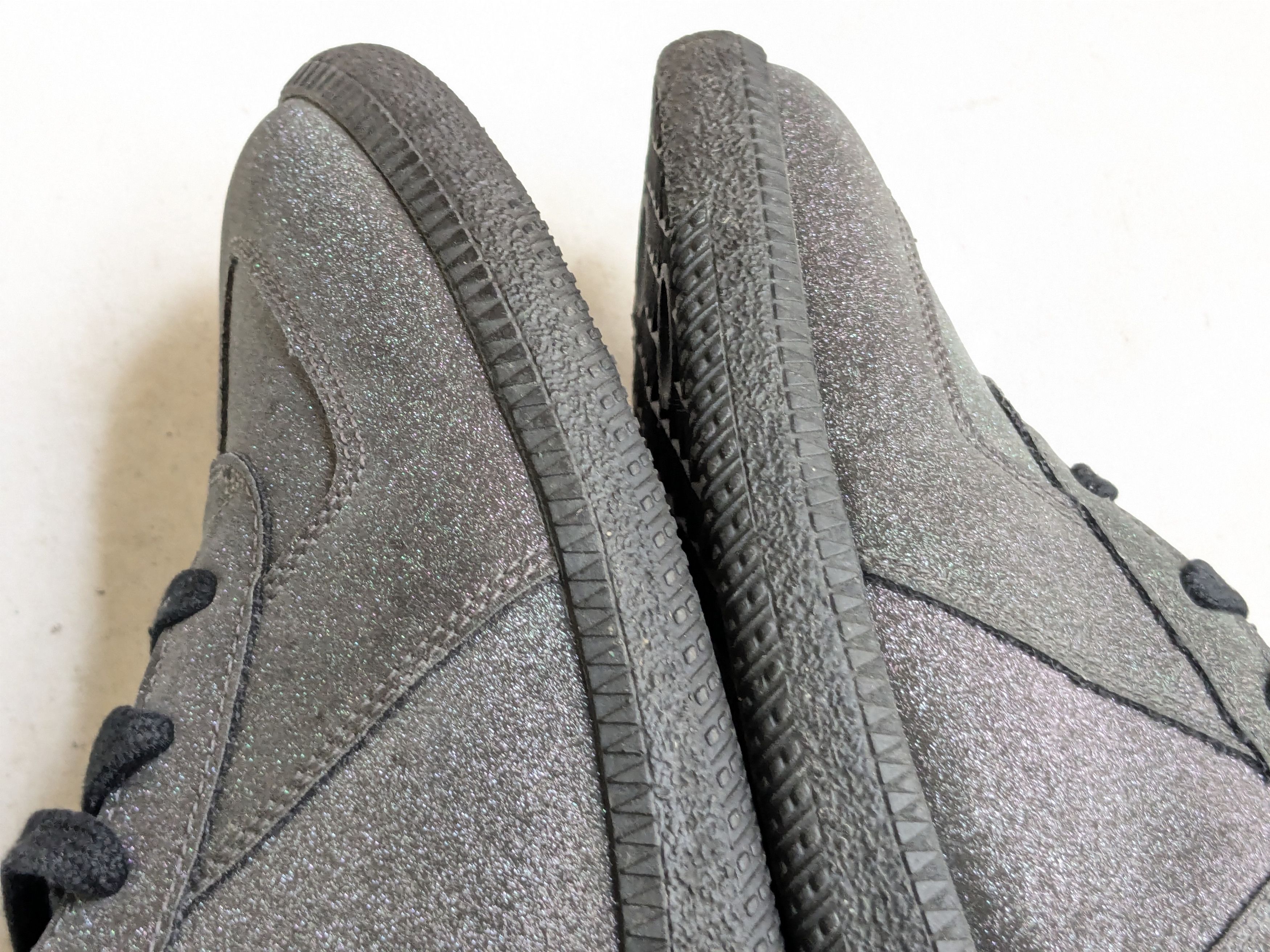 Maison Margiela Maison Margiela GAT Replica Glitter Black 12 45 Low Tops Size US 12 / EU 45 - 12 Thumbnail