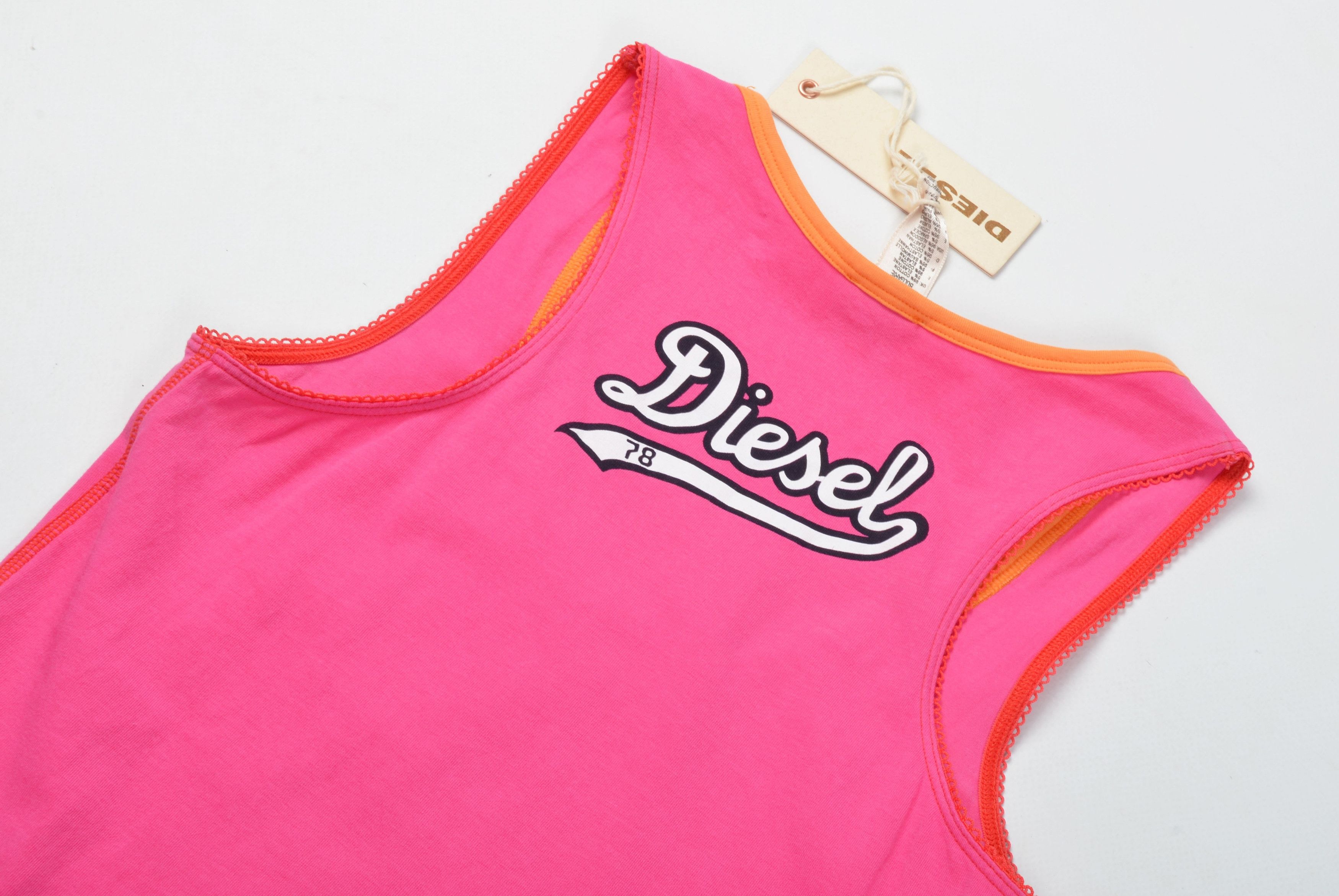 Diesel Diesel Y2K Babydoll Pink Coquette Tank Top Size S / US 4 / IT 40 - 9 Thumbnail