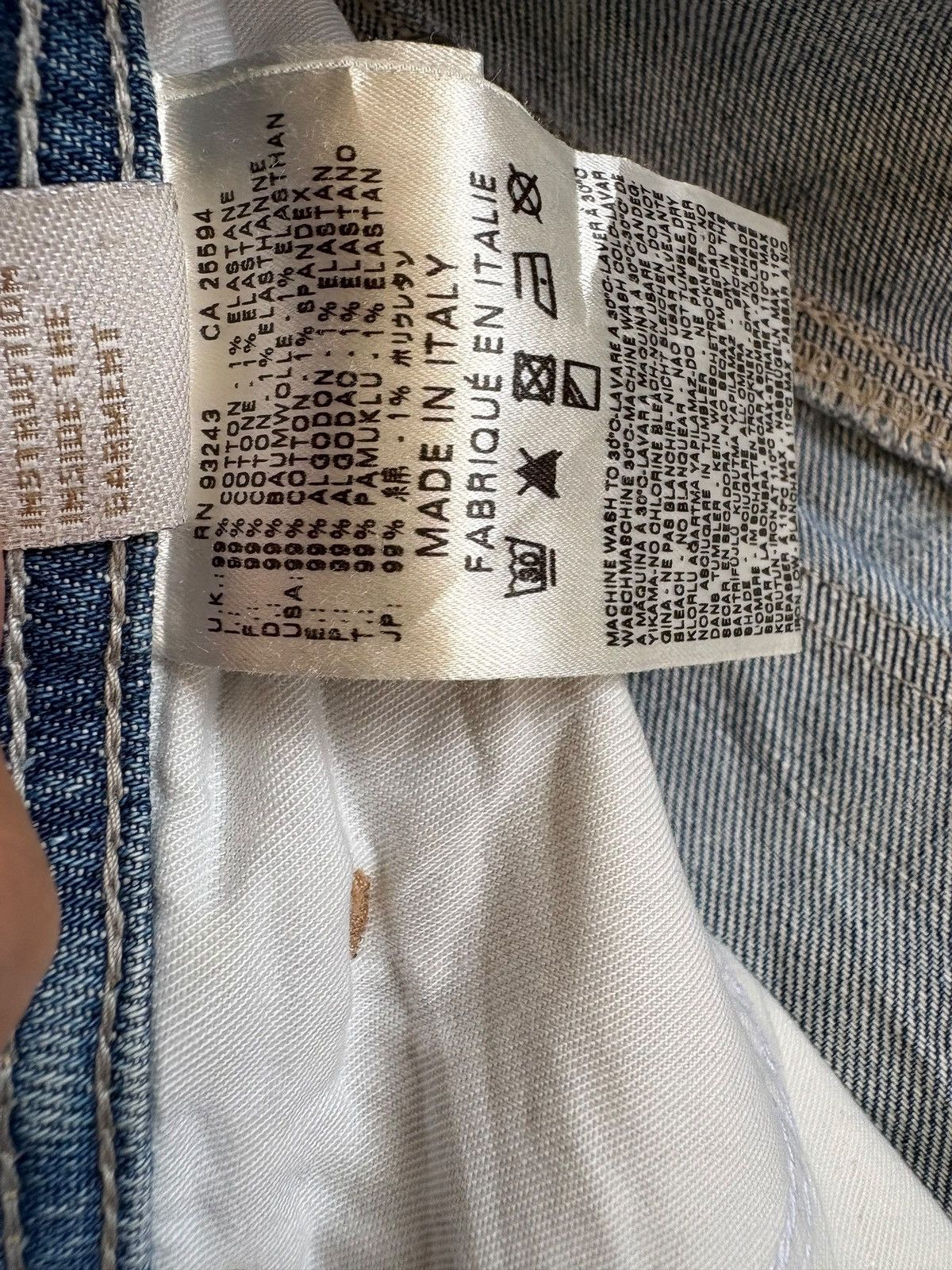 Diesel Vintage Italy Diesel Poiak Mud Wash Distressed Loose Jeans Size US 32 / EU 48 - 11 Thumbnail