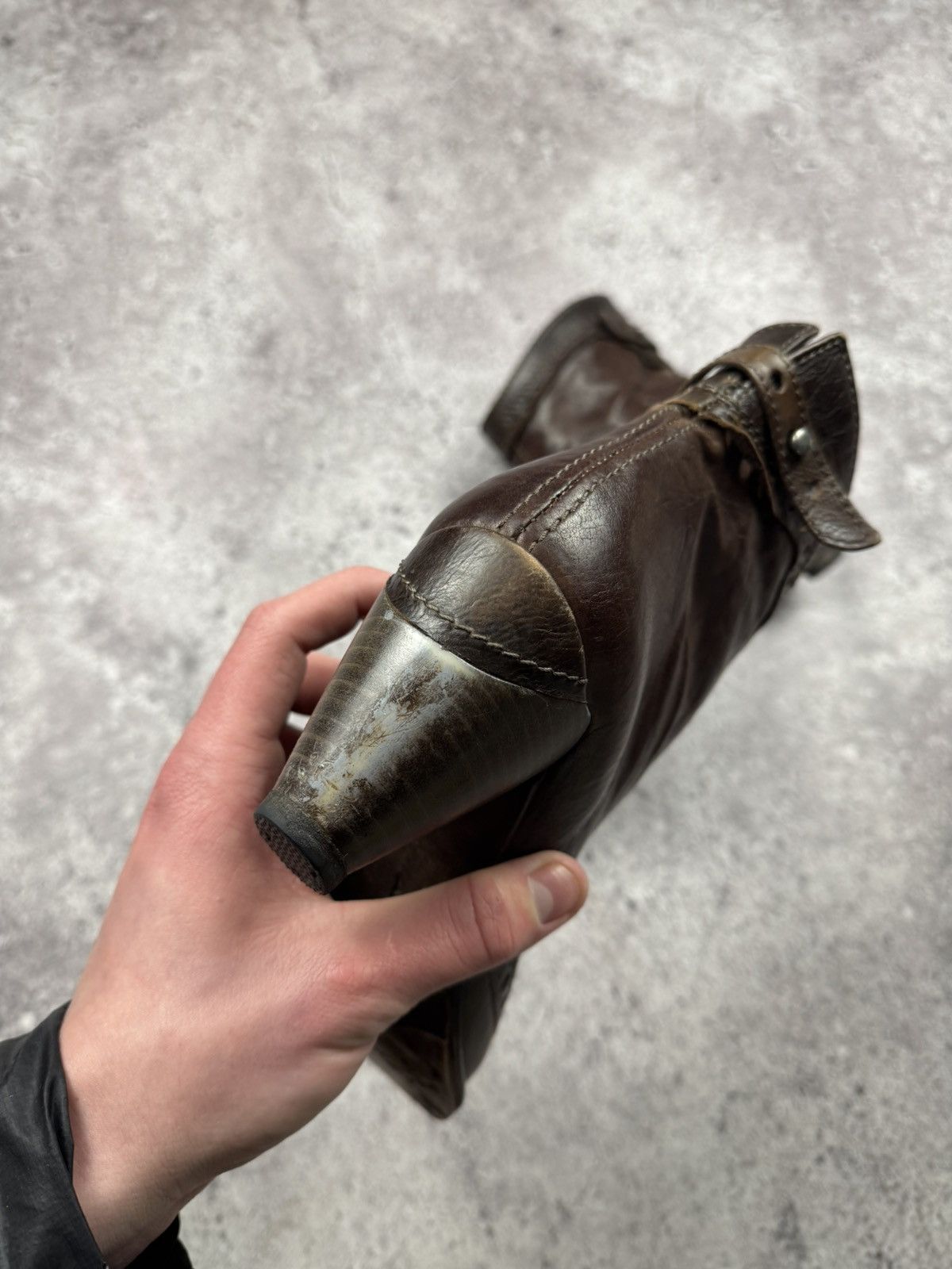 A.S.98 A.S. 98 Airstep Leather Avant Garde Boots Rick Owens Style Size US 11 / IT 41 - 7 Thumbnail